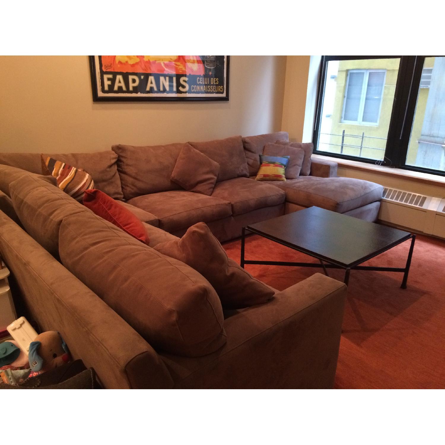 Crate & Barrel 4 Piece Axis-II Sectional Sofa - image-3