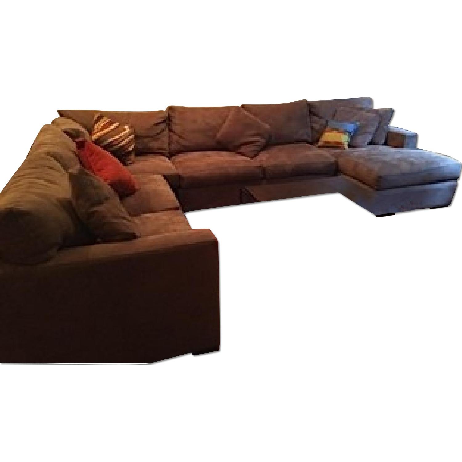 Crate & Barrel 4 Piece Axis-II Sectional Sofa - image-0