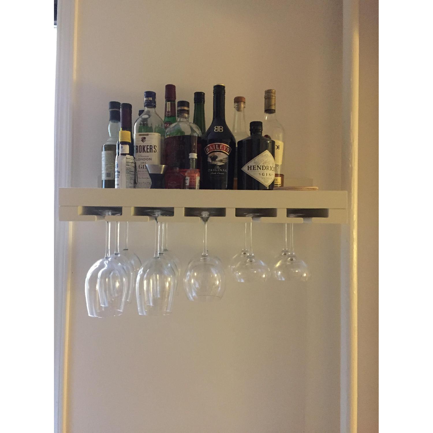 Pottery Barn Holman Entertaining Shelf - AptDeco