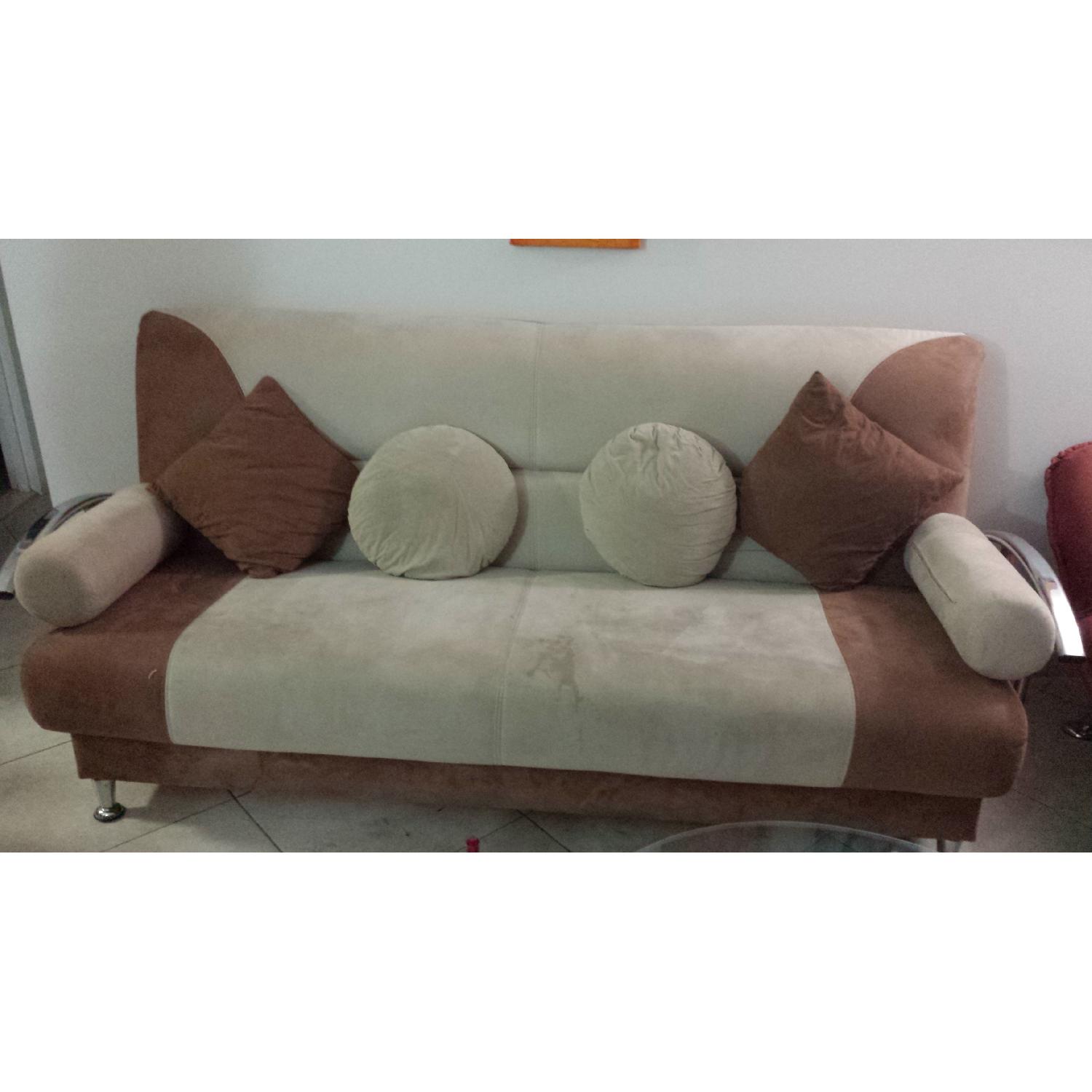 Istikbal Sleeper Sofa w/ Storage - image-1