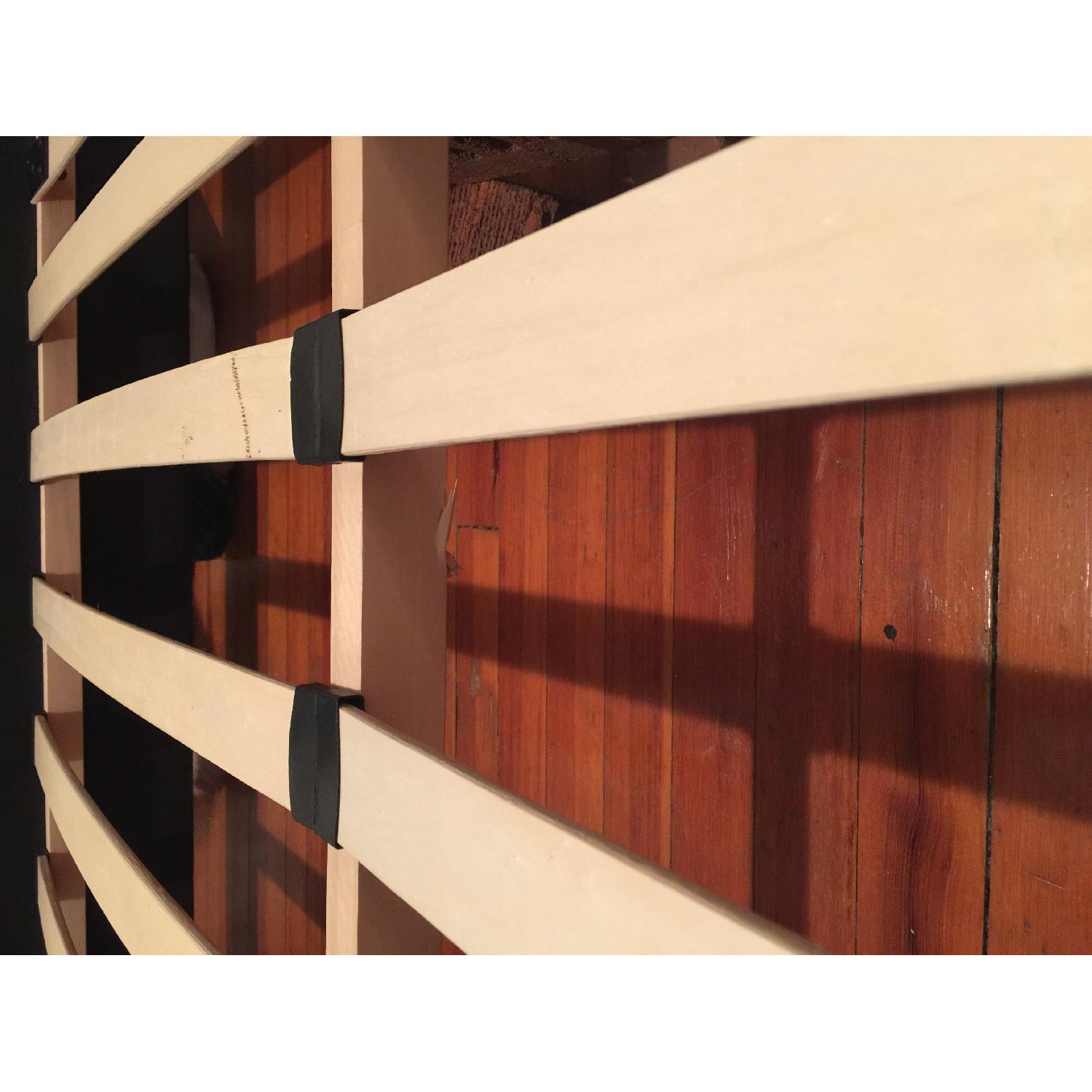 Overstock Jillian Gray Upholstered Queen Bed - image-1