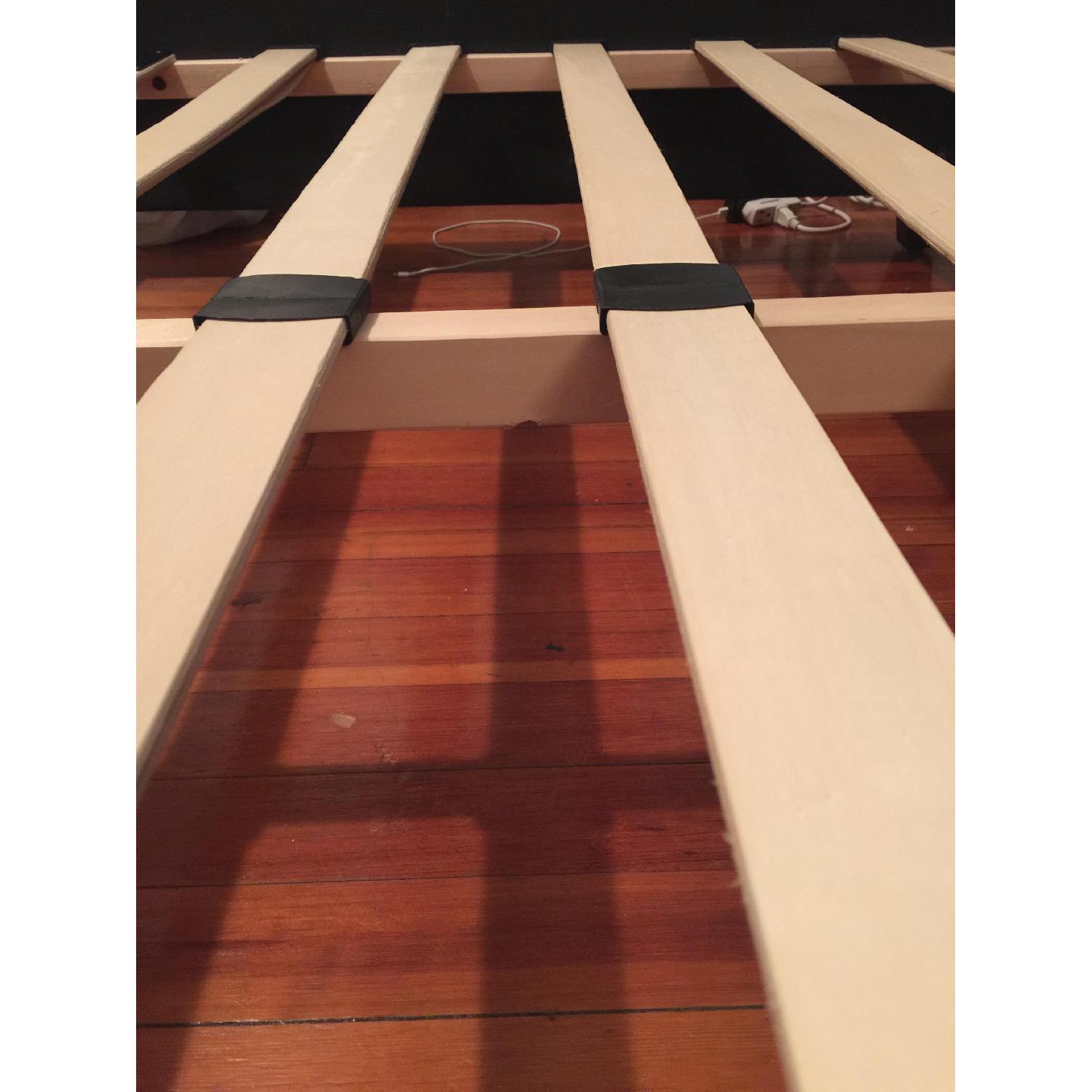 Overstock Jillian Gray Upholstered Queen Bed - image-4