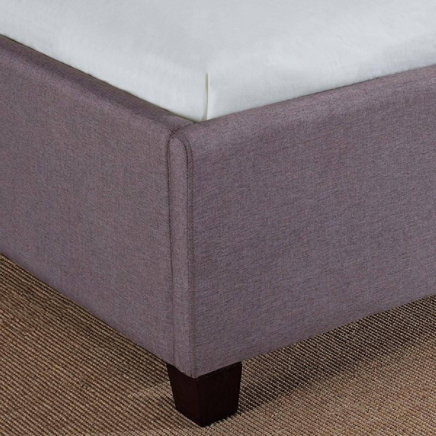 Overstock Jillian Gray Upholstered Queen Bed - image-12