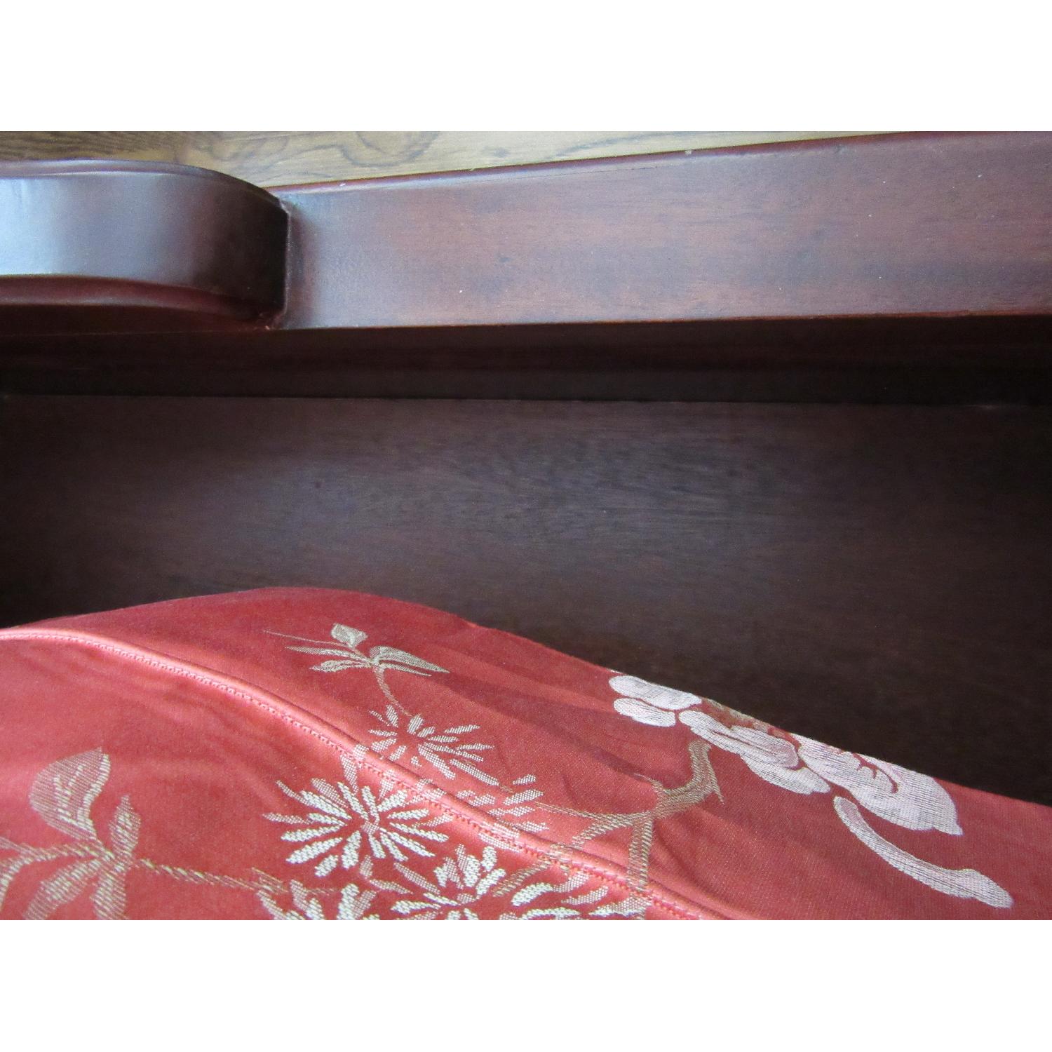 Ralph Lauren King Size Cherry Wood Sleigh Bed - image-14