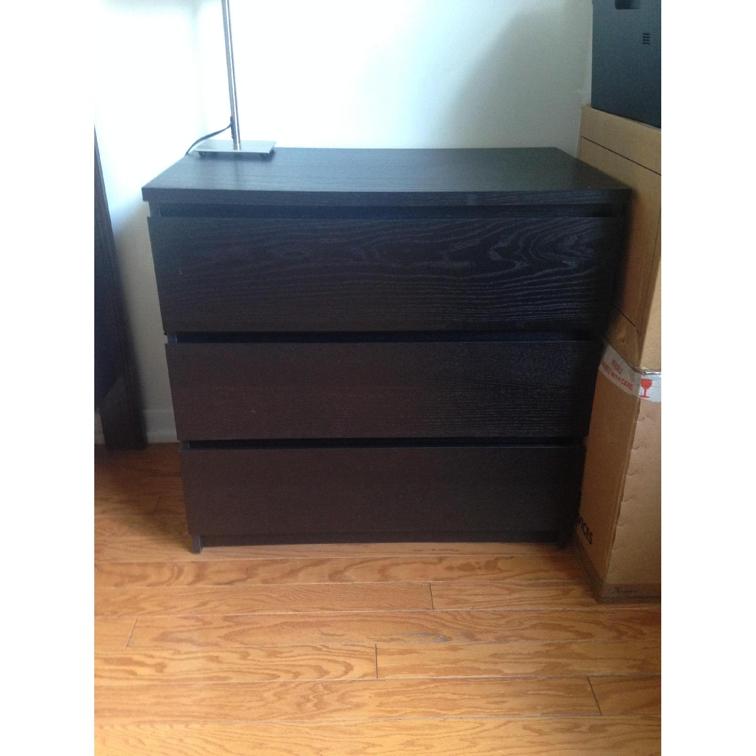 Ikea Malm 3 Drawer Chest - image-1