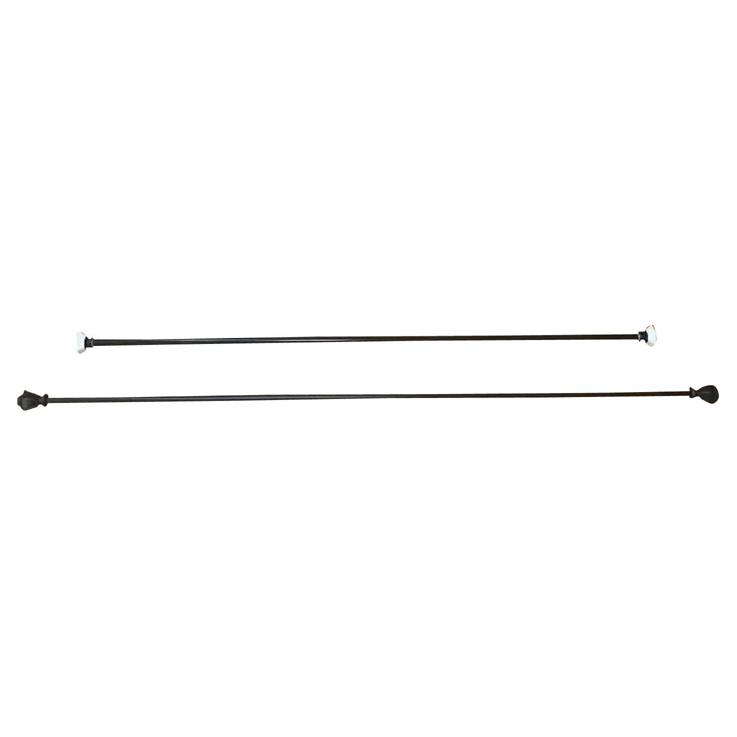 Martha Stewart Extendable Curtain Rods - Pair - image-0