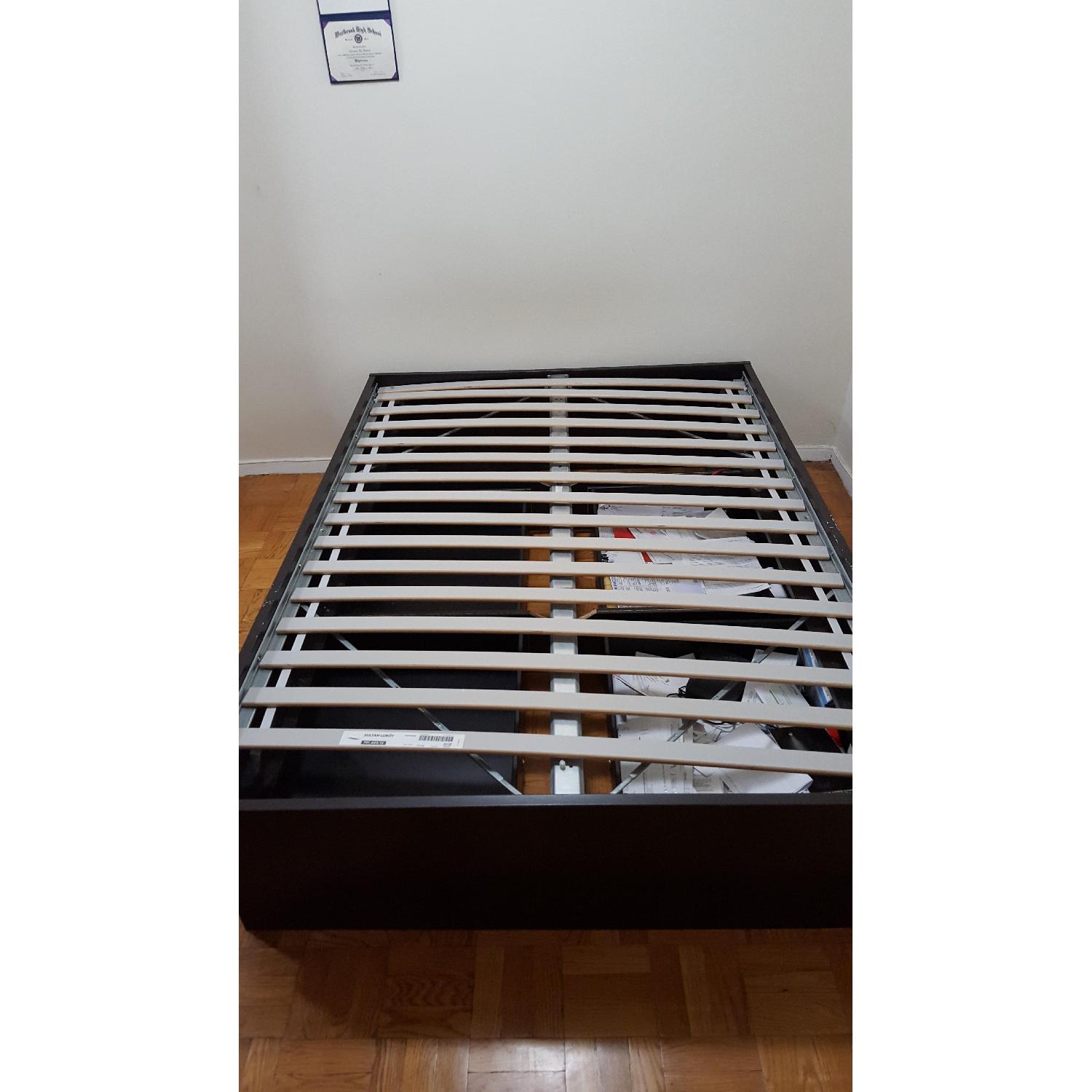 Ikea Oppdal Full Storage Bed AptDeco
