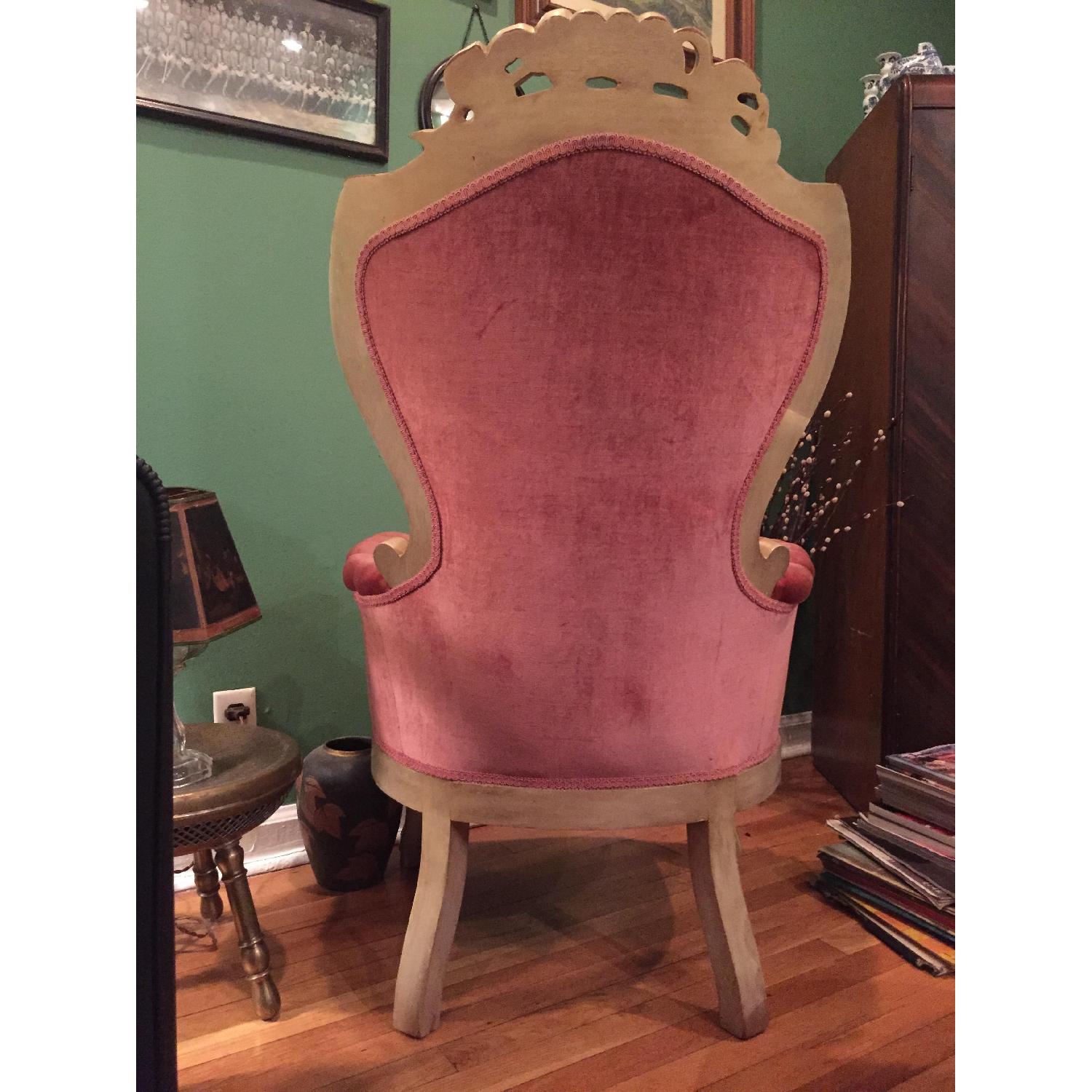 Kimball Antique Victorian His and Her Chairs AptDeco