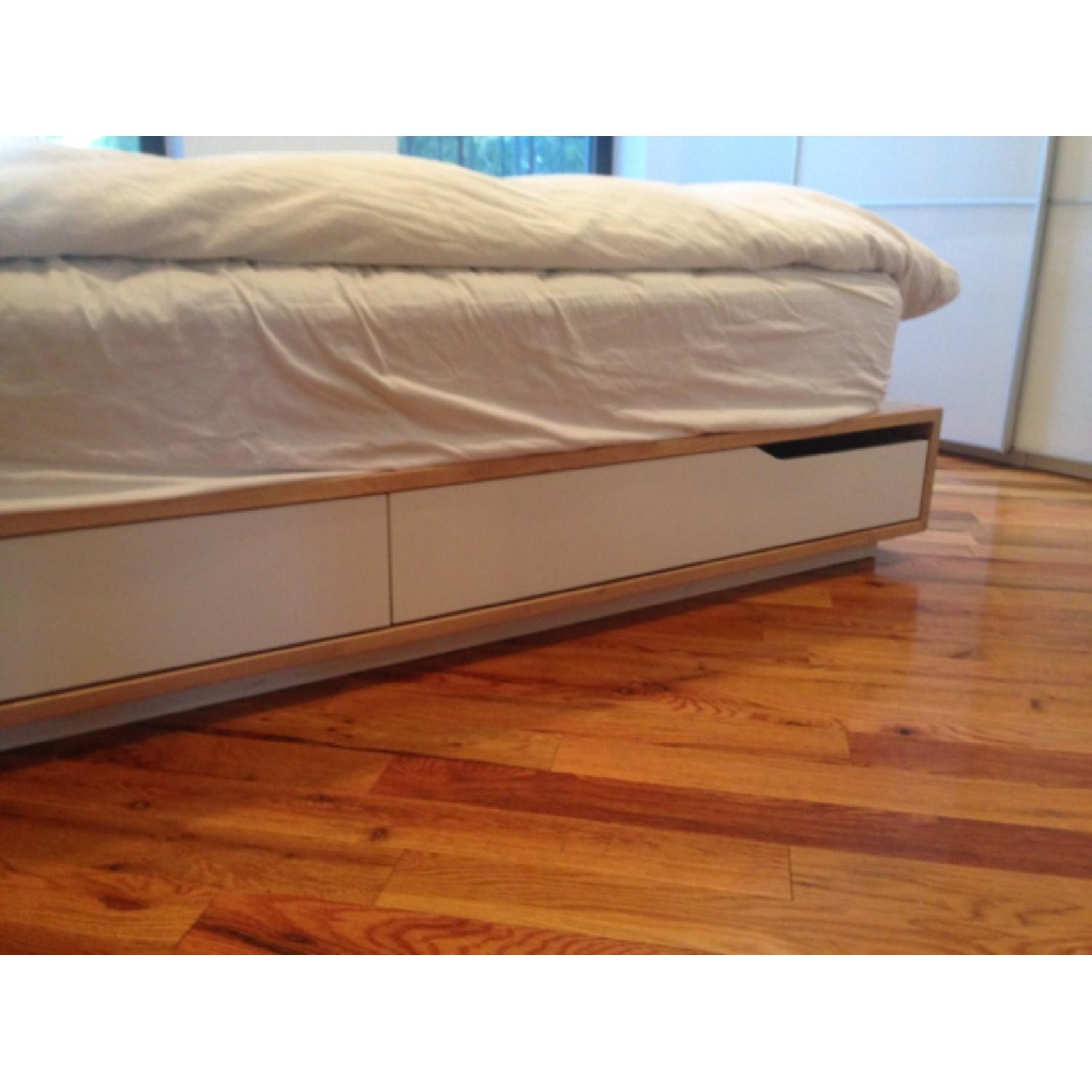 Ikea Mandal Bedframe with Storage - image-2