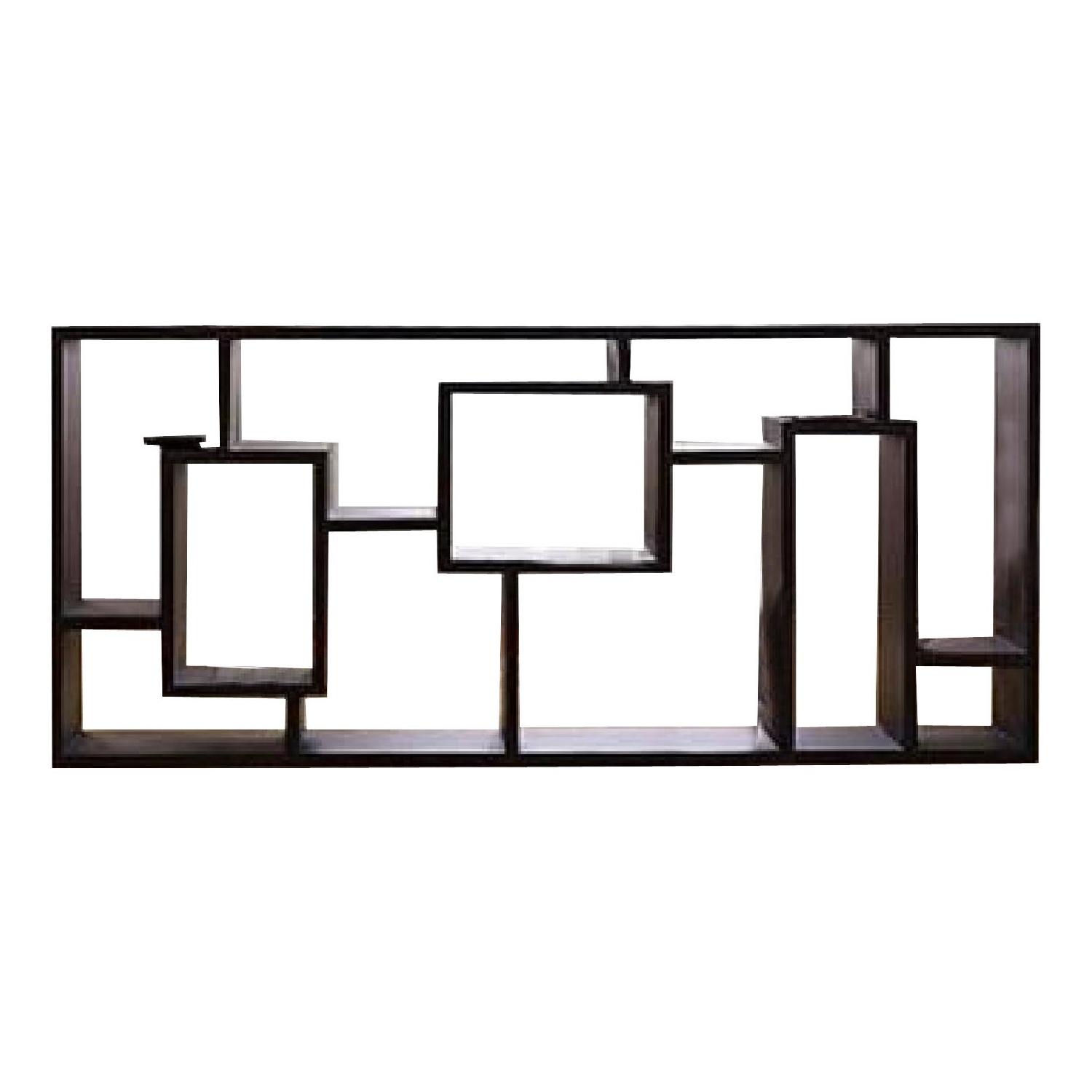 West Elm Geometric Bookcase - image-2