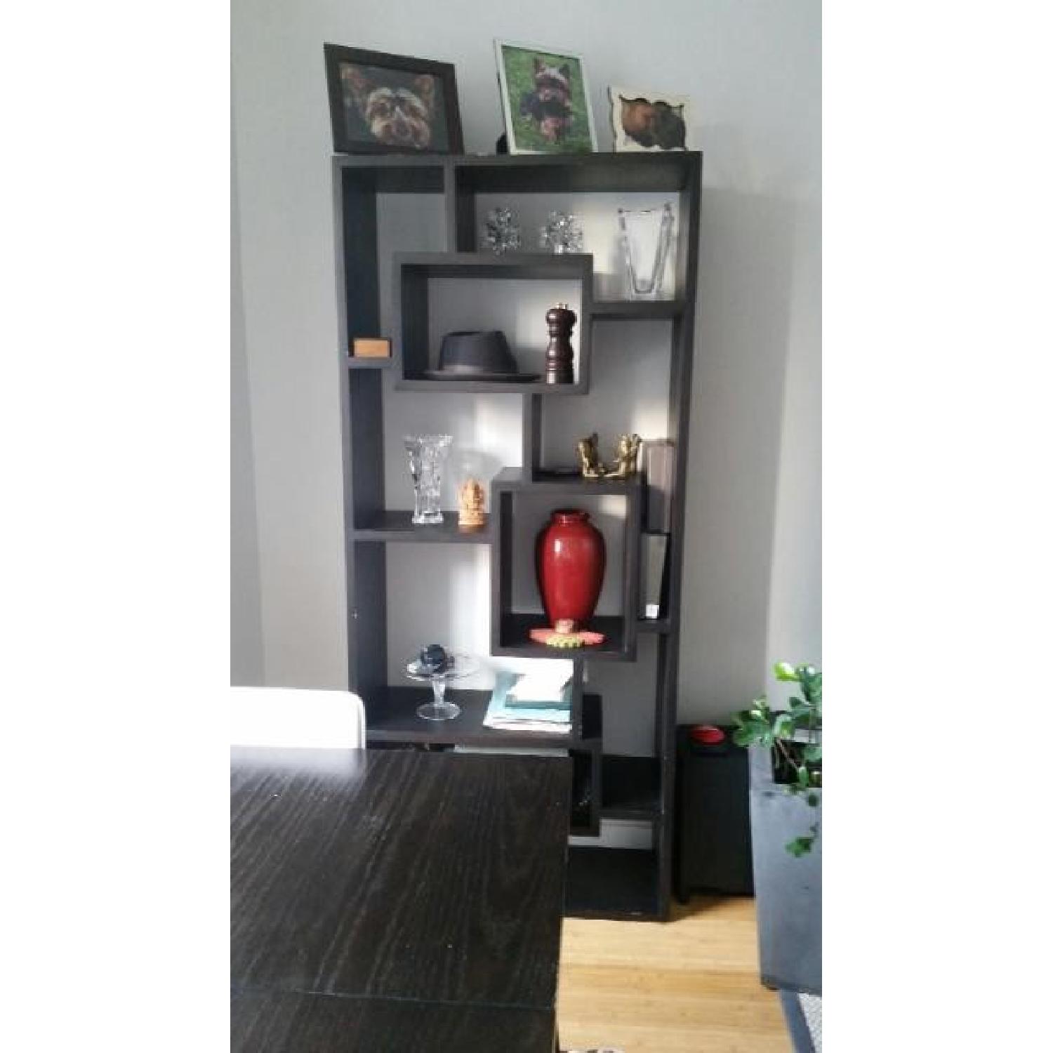 West Elm Geometric Bookcase - image-3