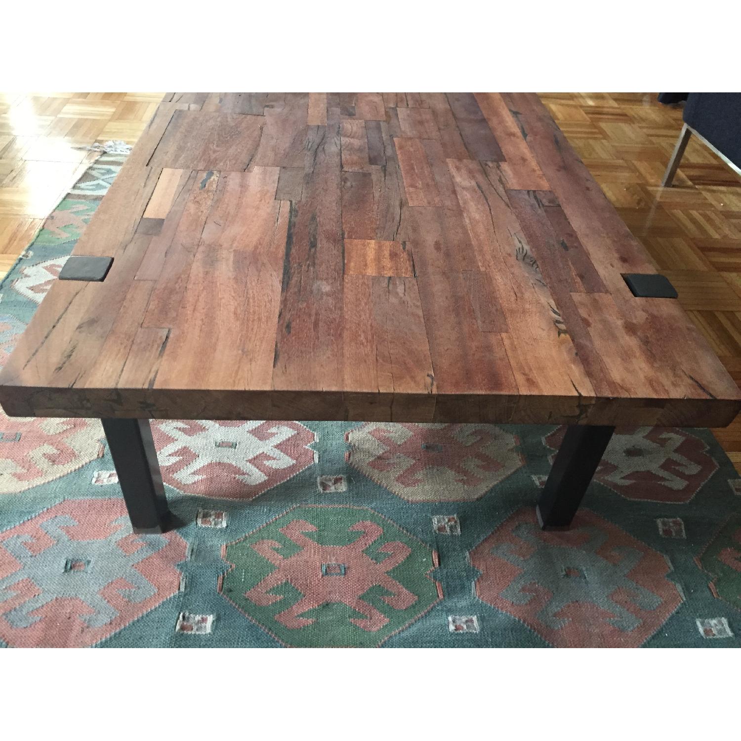 CB2 Wood Bengal Coffee Table - image-1