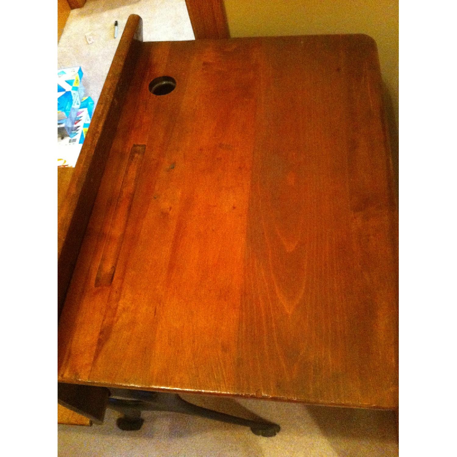 Flannagan Co Antique School Desk - image-1