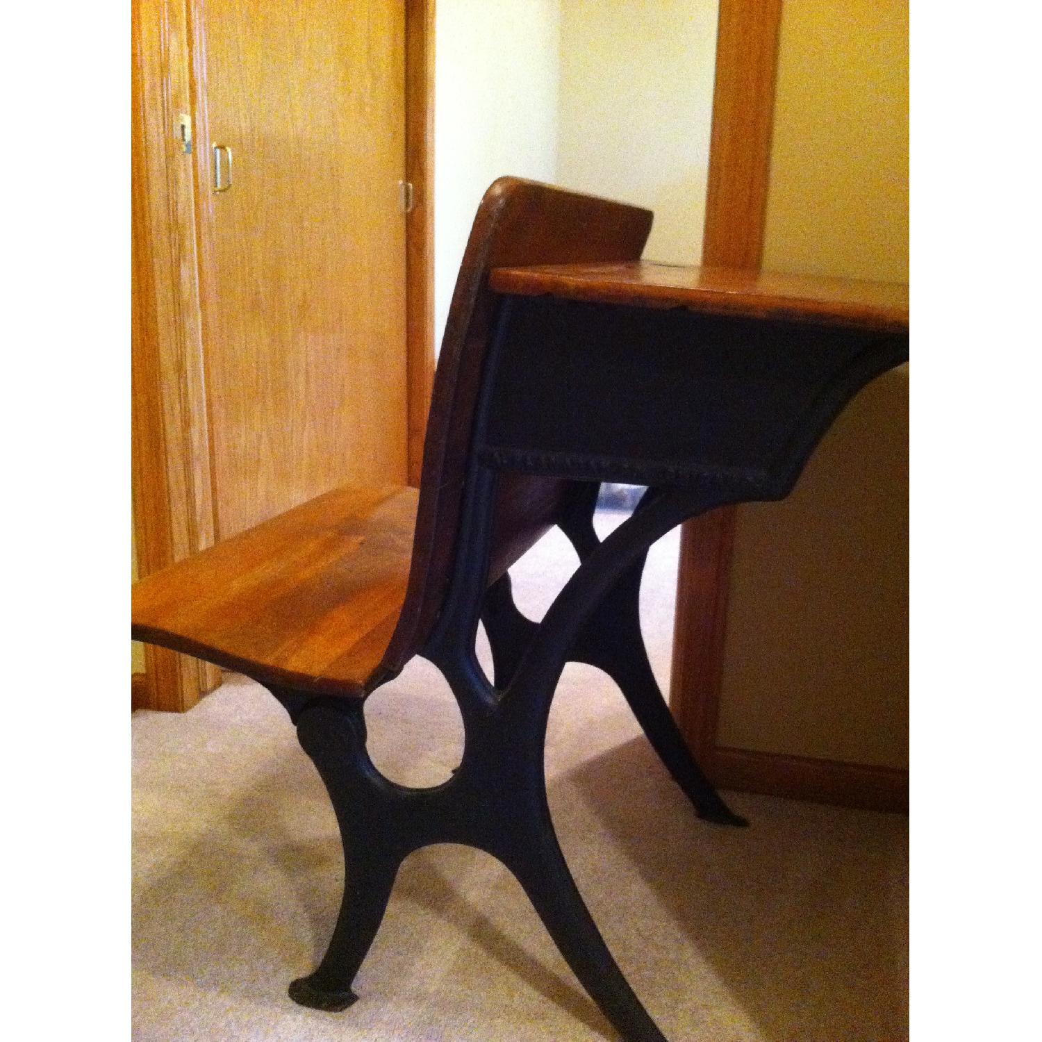 Flannagan Co Antique School Desk - image-4