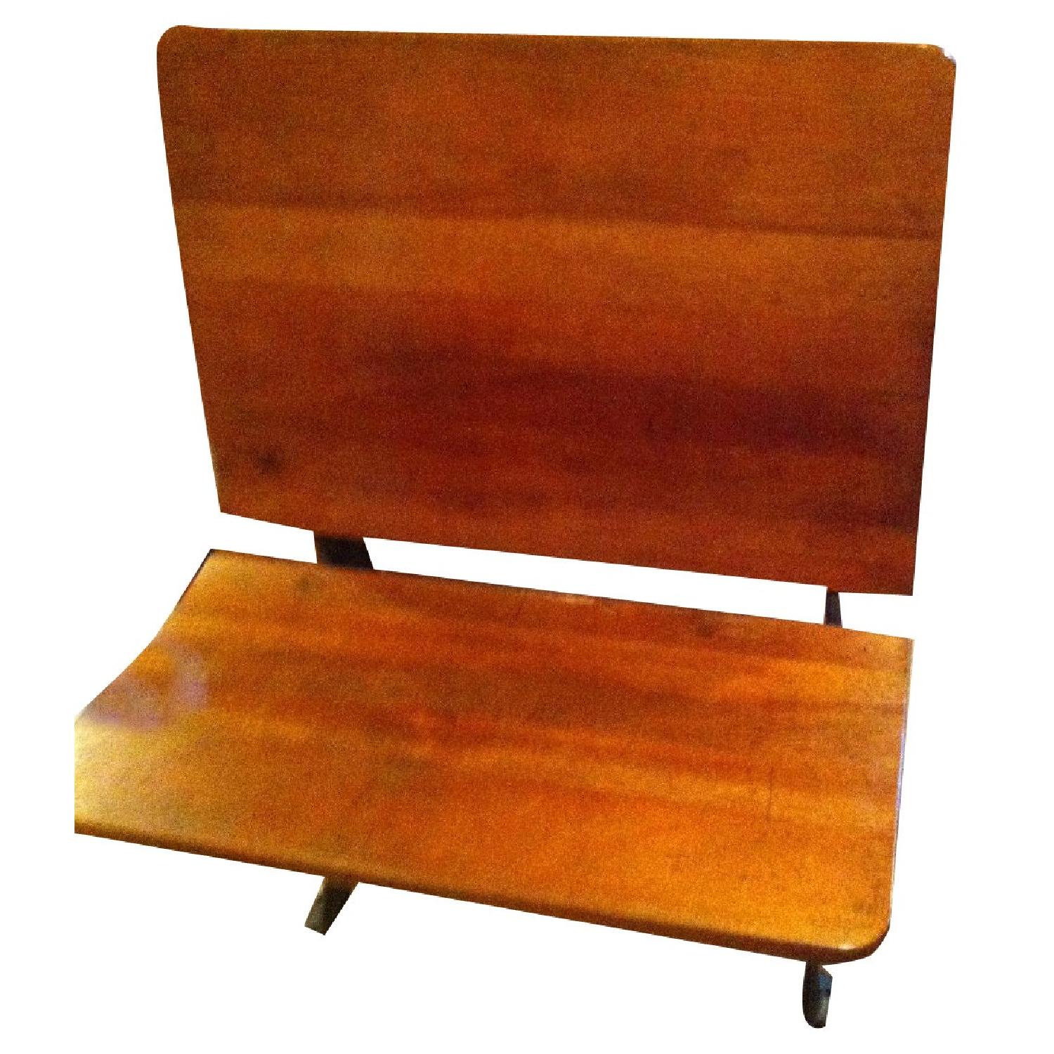 Flannagan Co Antique School Desk - image-0