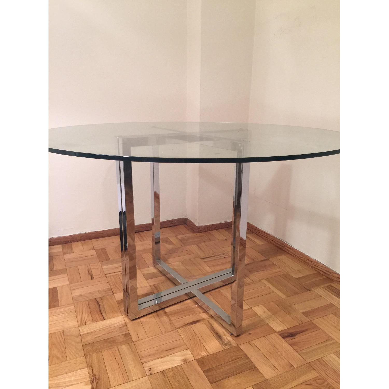 CB2 Silverado Round Dining Table - image-1