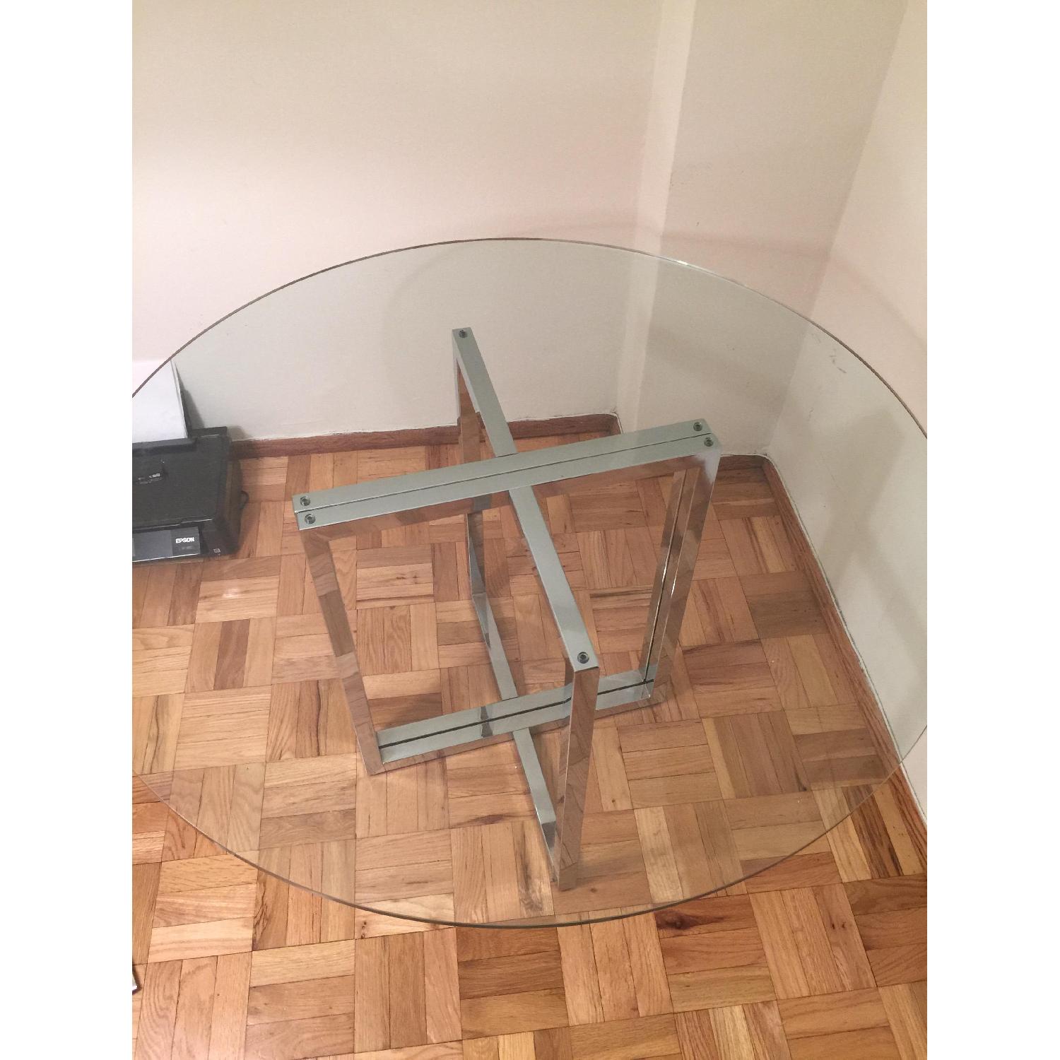 CB2 Silverado Round Dining Table - image-3