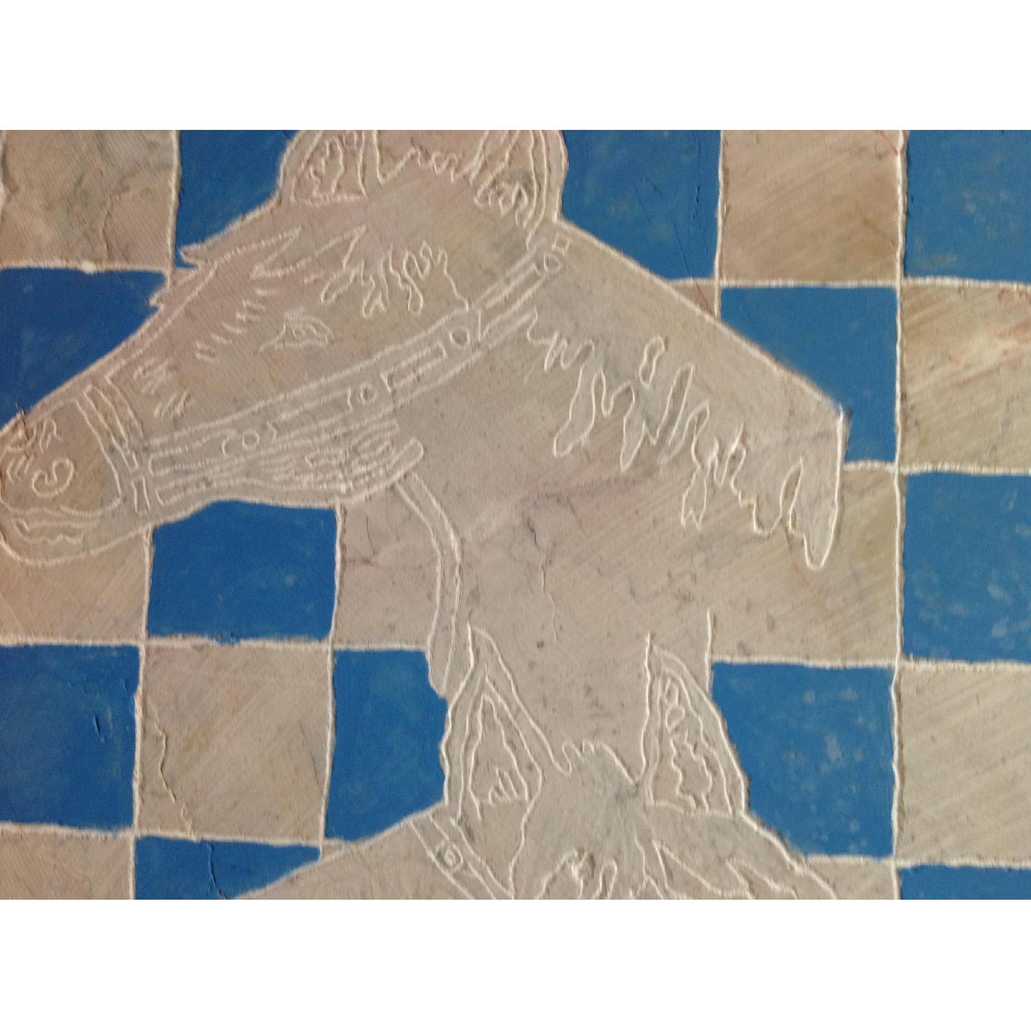 Marble Head Horses Wall Art - image-1