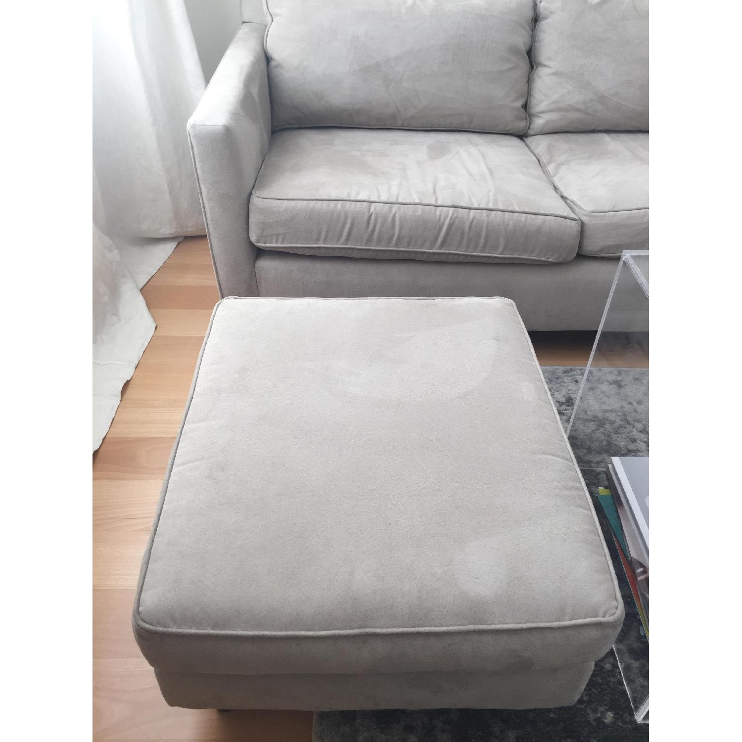 Mitchell Gold + Bob Williams Sofa & Ottoman - image-6