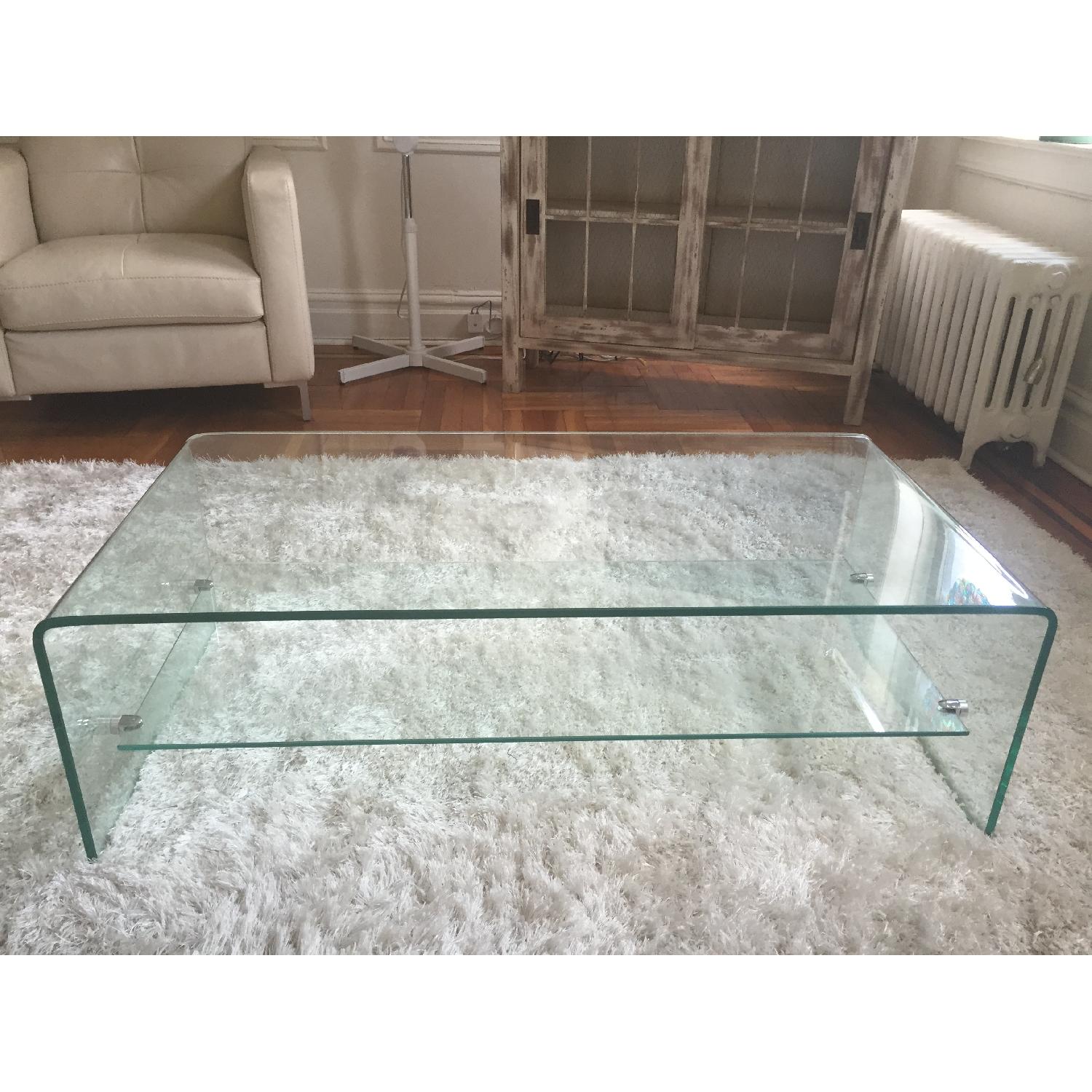 Christopher Knight Ramona Glass Coffee Table AptDeco