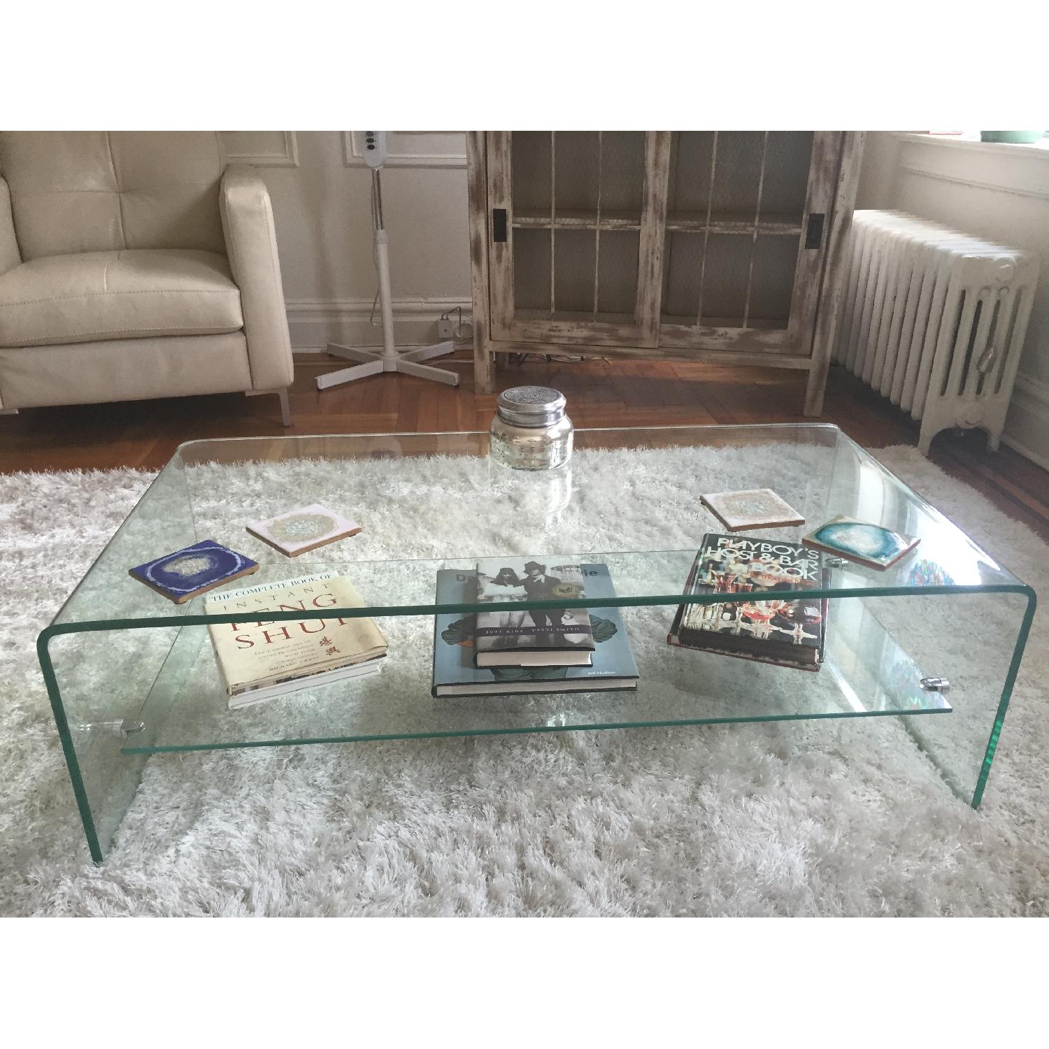Christopher Knight Ramona Glass Coffee Table AptDeco