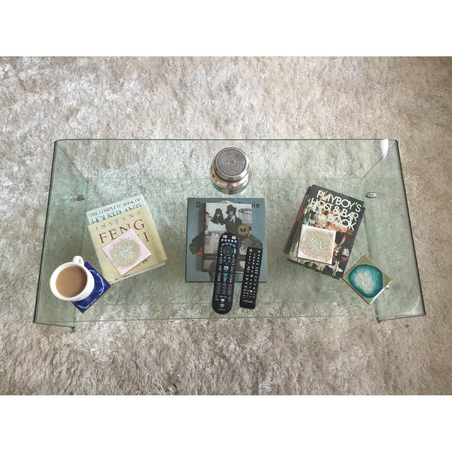 Christopher Knight Ramona Glass Coffee Table AptDeco