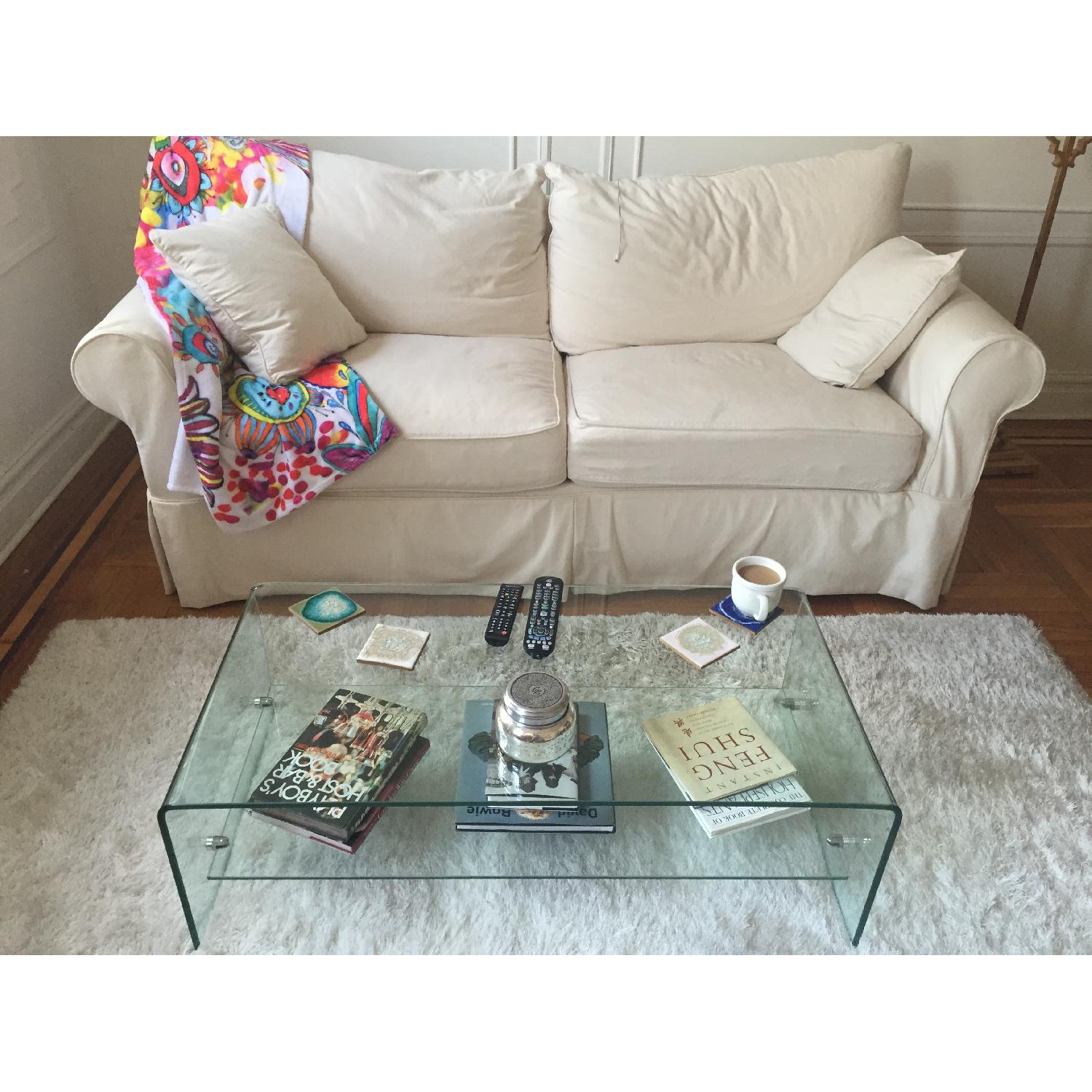 Christopher Knight Ramona Glass Coffee Table AptDeco