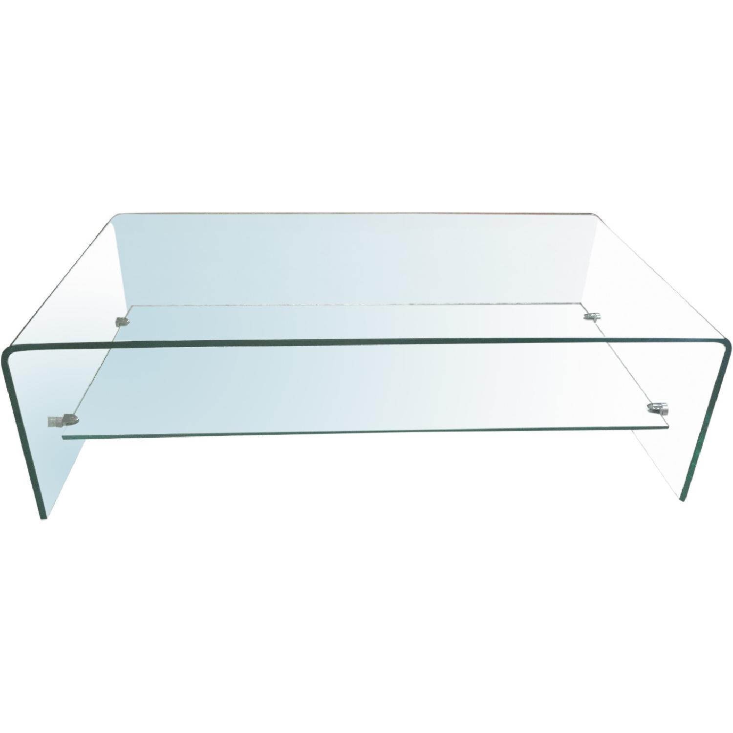 Christopher Knight Ramona Glass Coffee Table AptDeco
