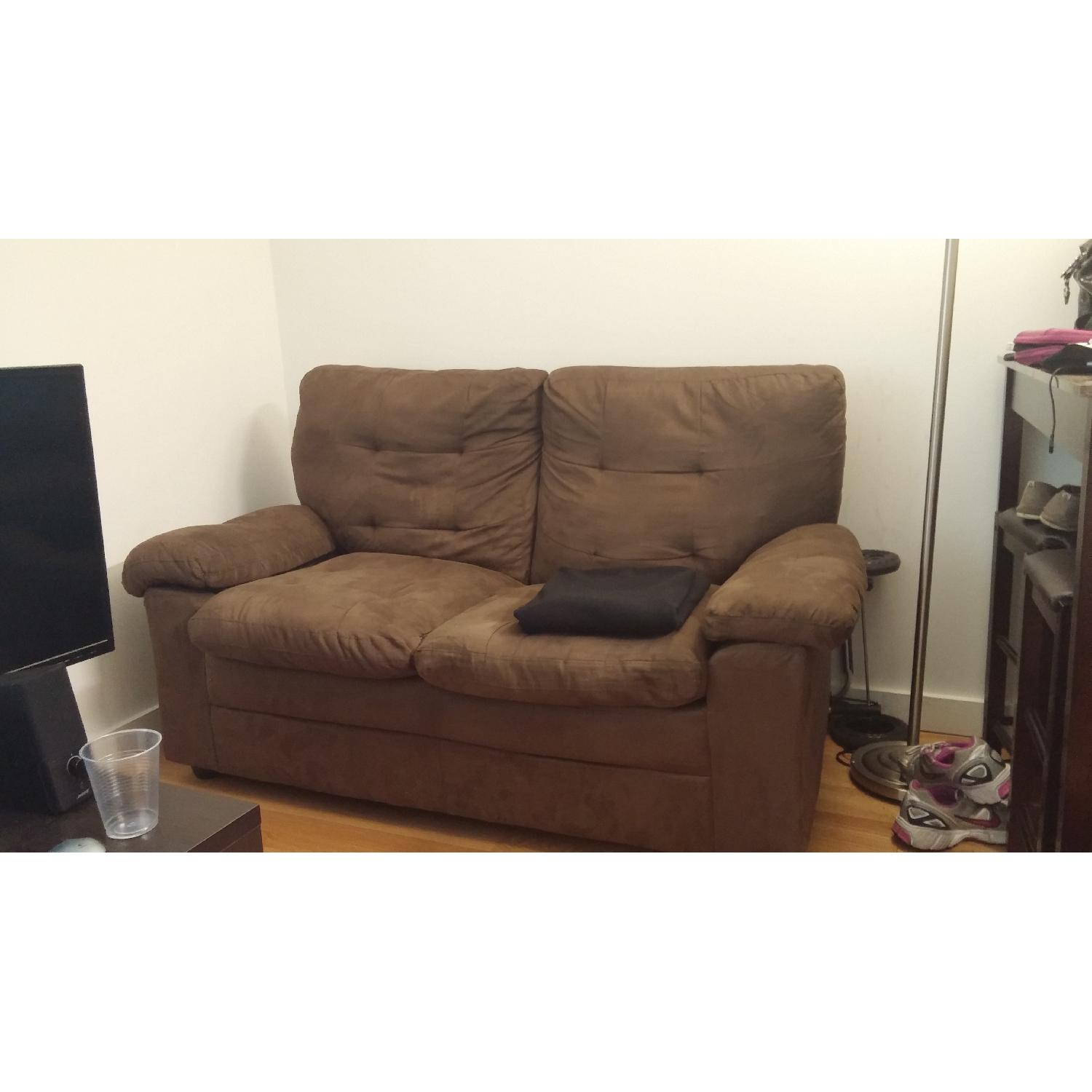 Microfiber Loveseat - image-5