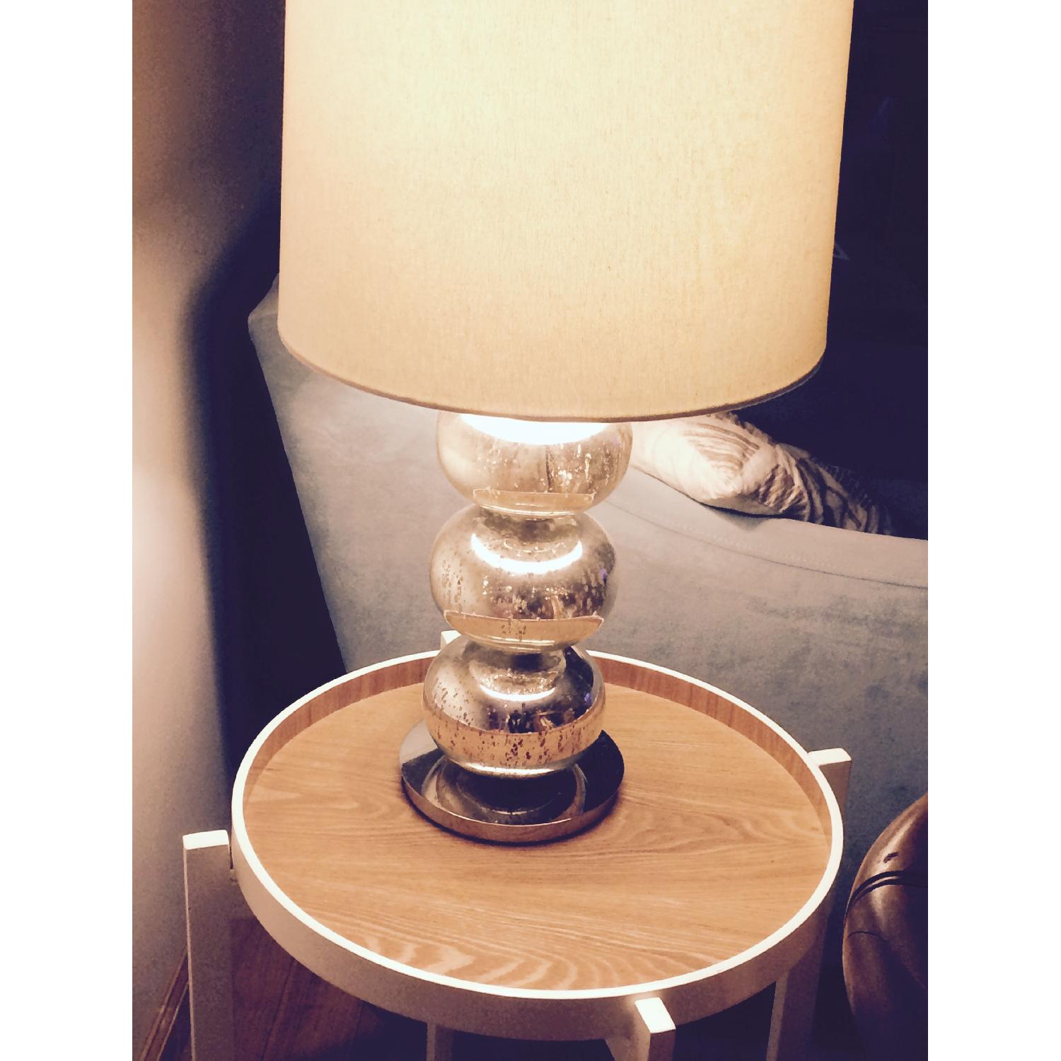 West Elm Abacus Lamps - Pair - image-2