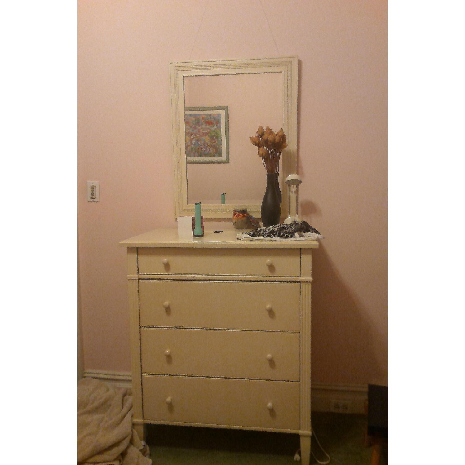 Crate & Barrel Dresser w/ Mirror - image-1