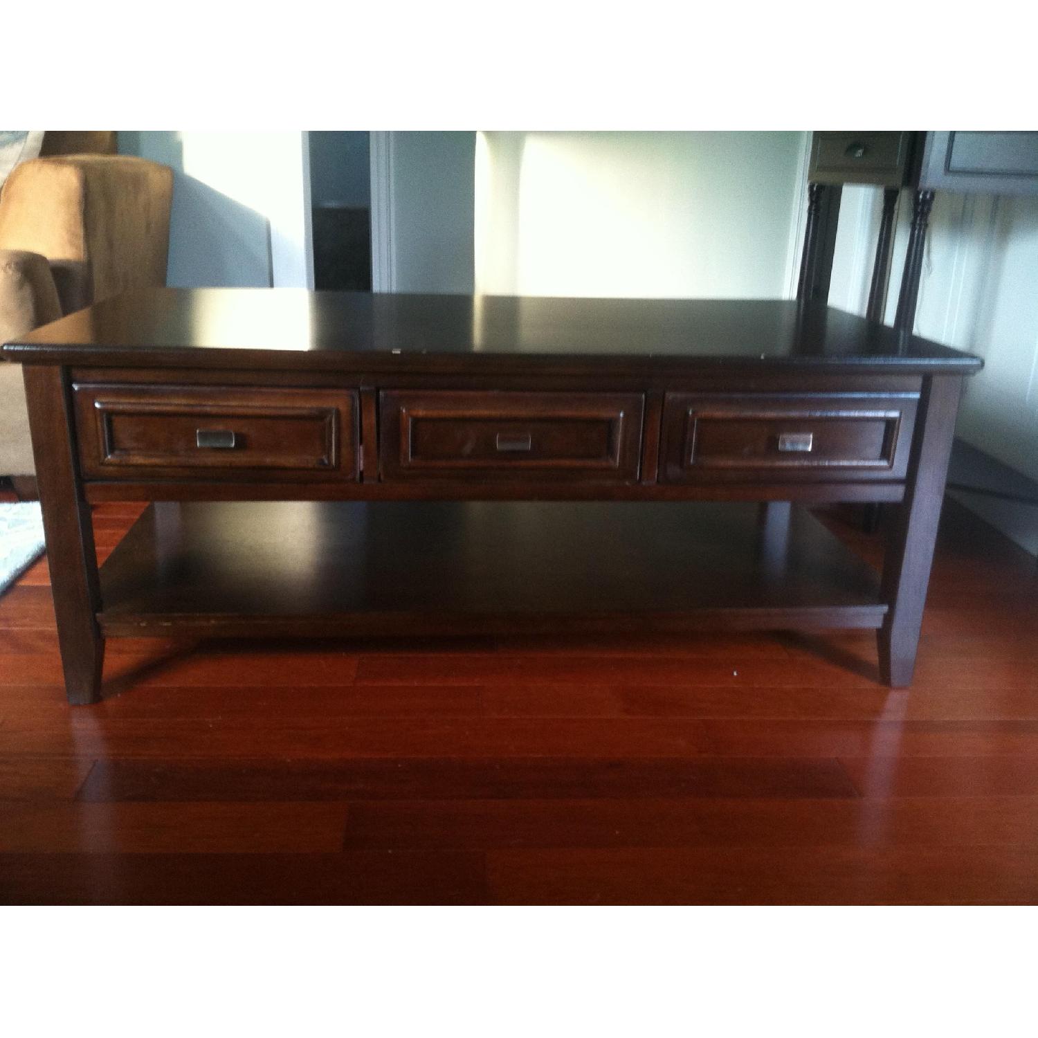 Ashley's Signature Design Larimer Rectangular Cocktail Table - image-1
