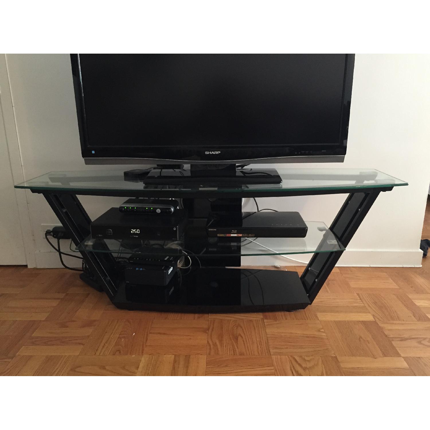 Glass TV Stand - image-1