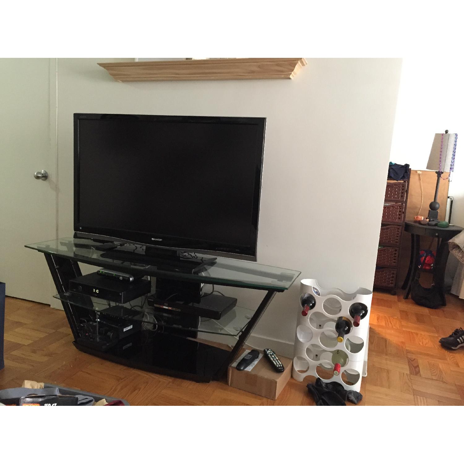 Glass TV Stand - image-2