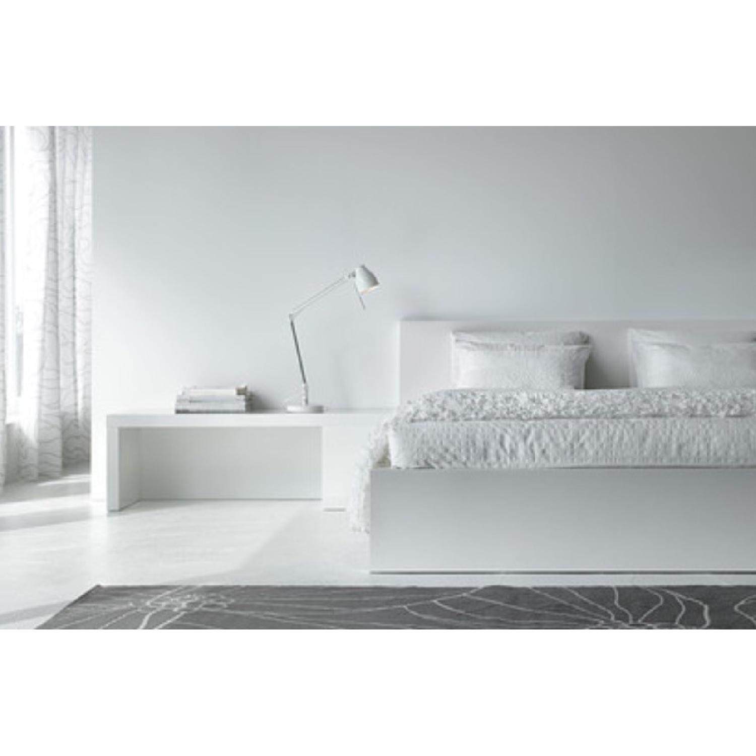 Ikea Malm White High Bed Frame - image-5
