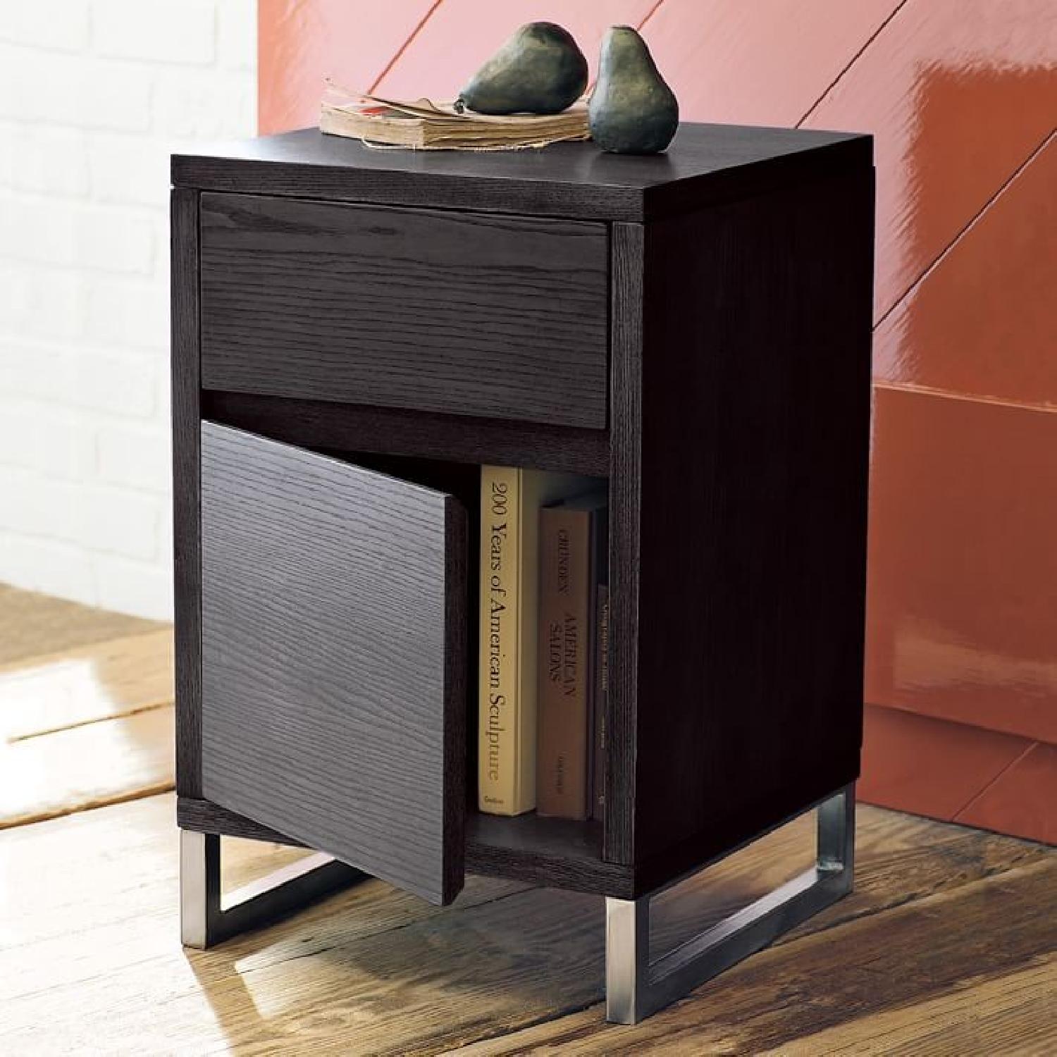 West Elm Hudson Nightstand in Chocolate - image-1