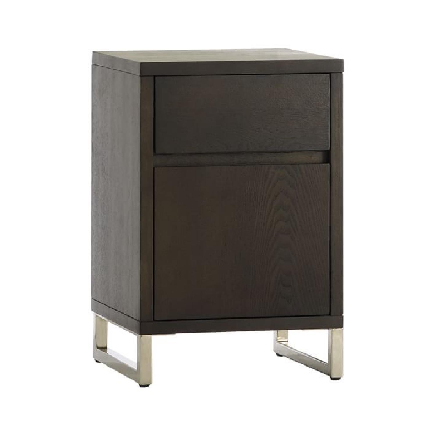 West Elm Hudson Nightstand in Chocolate - image-2