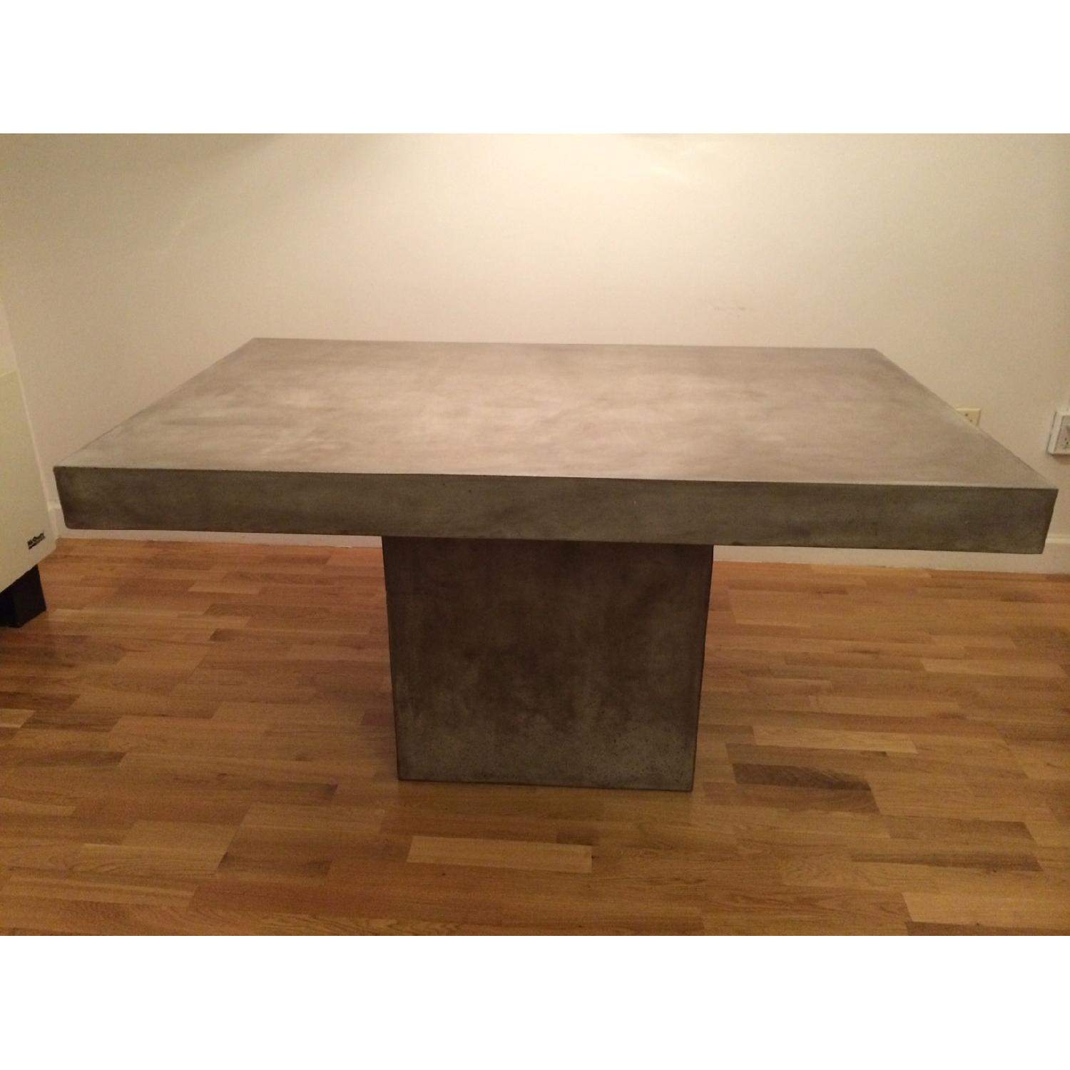 CB2 Dining Table w/ 4 Dining Chairs + 1 Bench - image-5