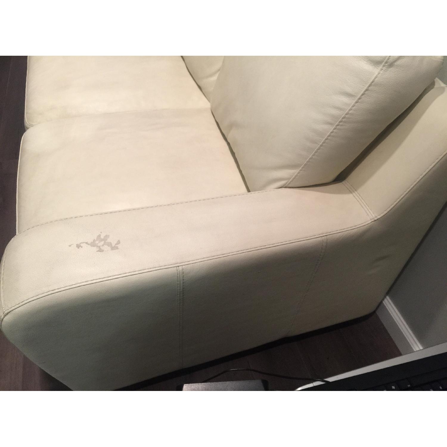 Macy's Leather Sofa - image-2