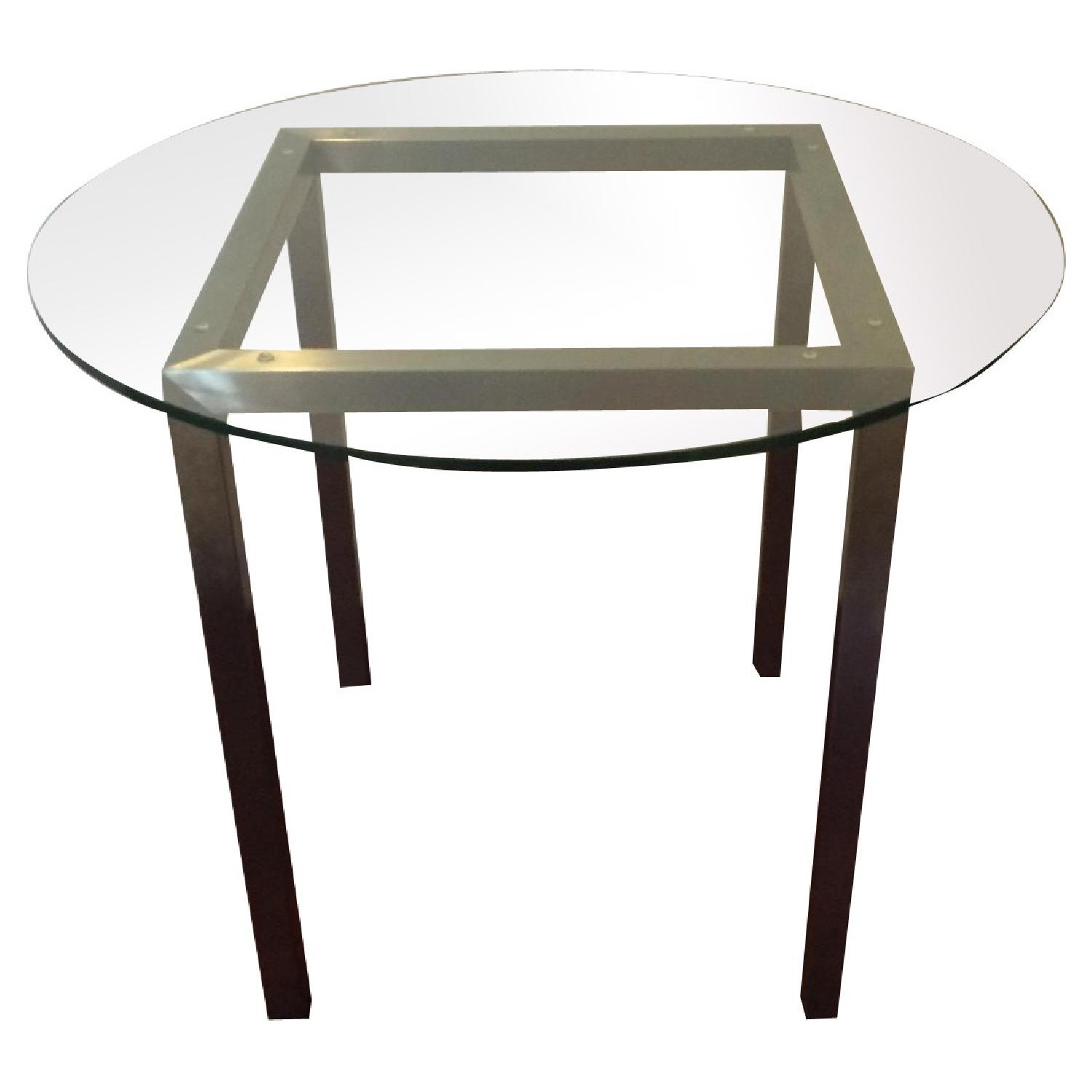 Glass Top Table - image-0