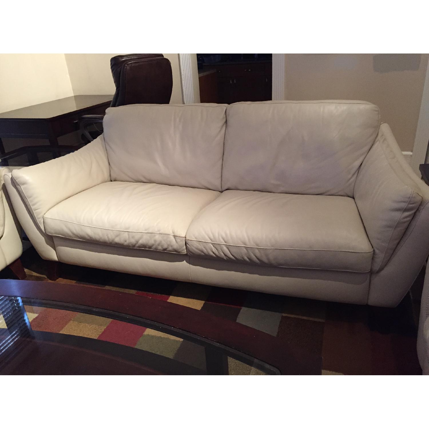 Italsofa Leather 3-Piece Sofa Set - image-1