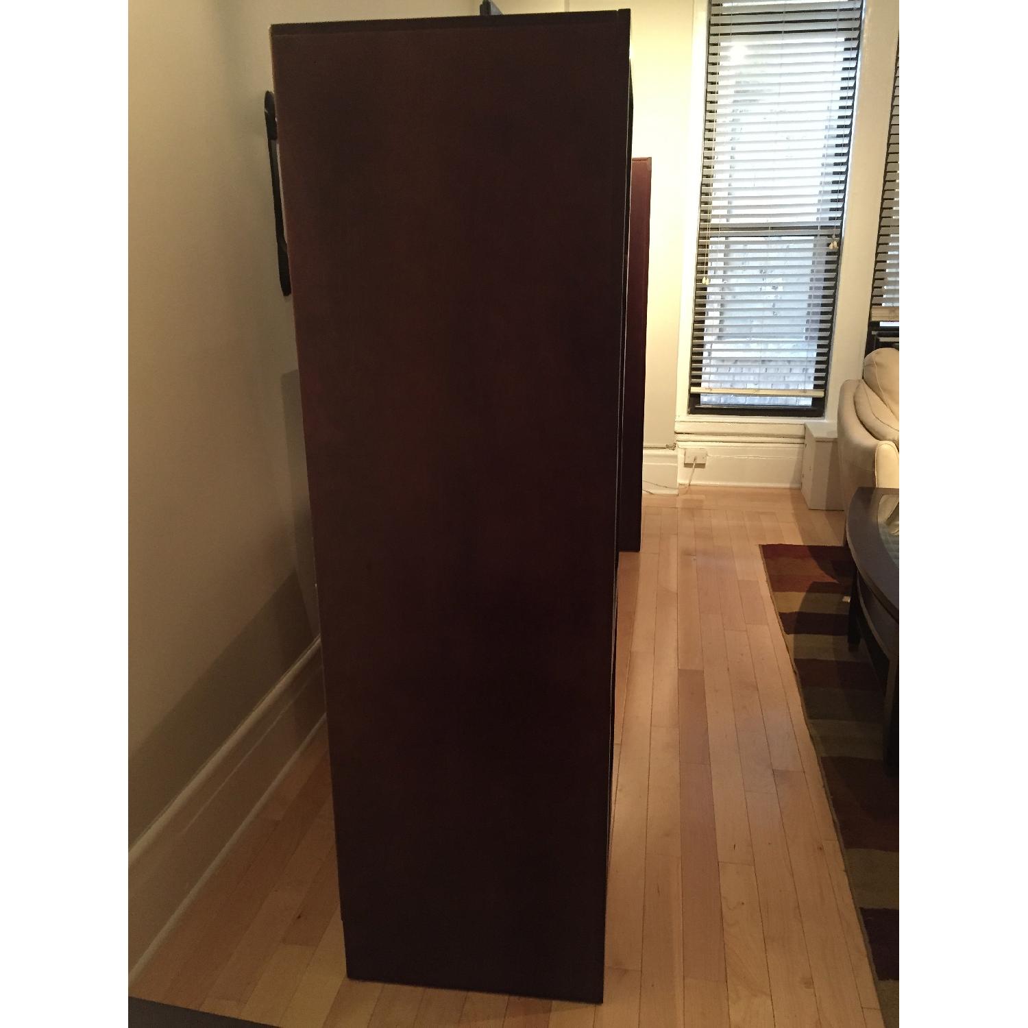 Whalen Furniture Wooden Bookcases - Pair - image-5