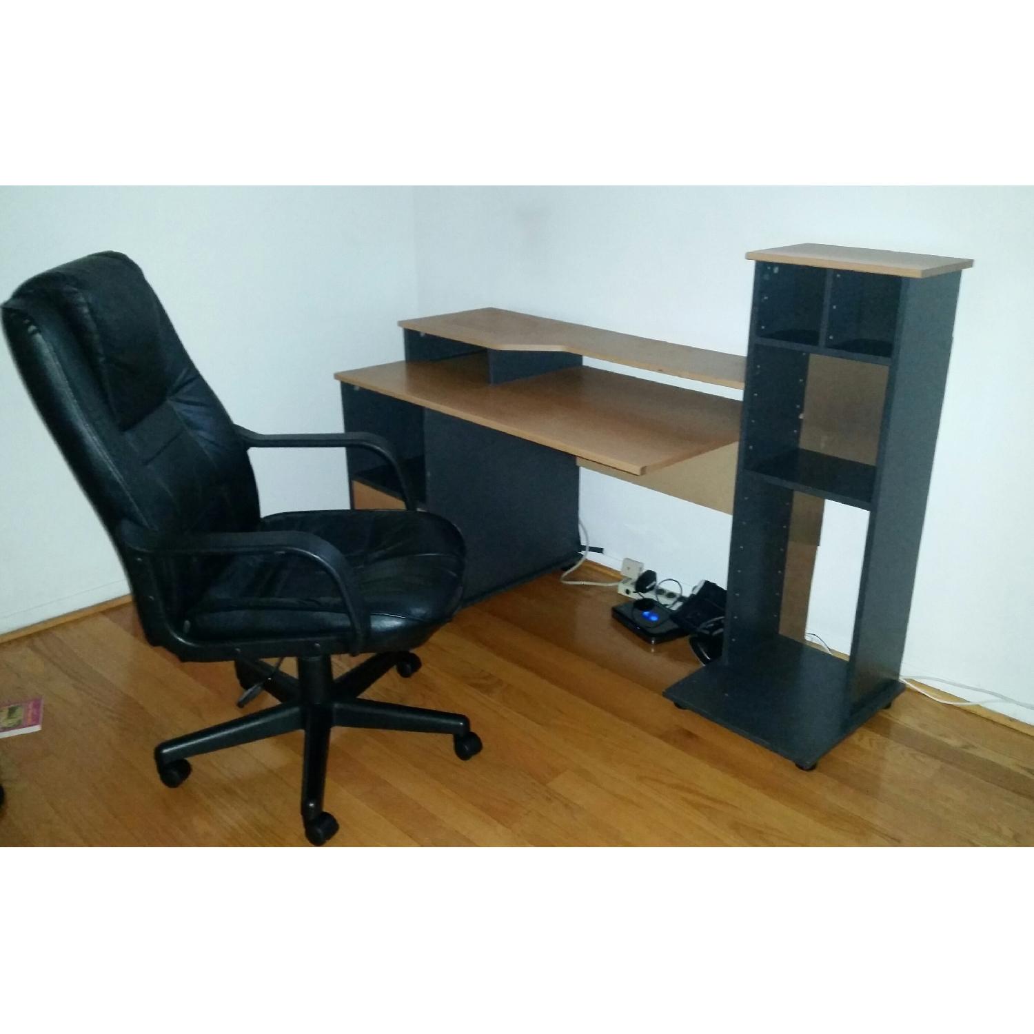 Computer Desk w/ Chair - image-1