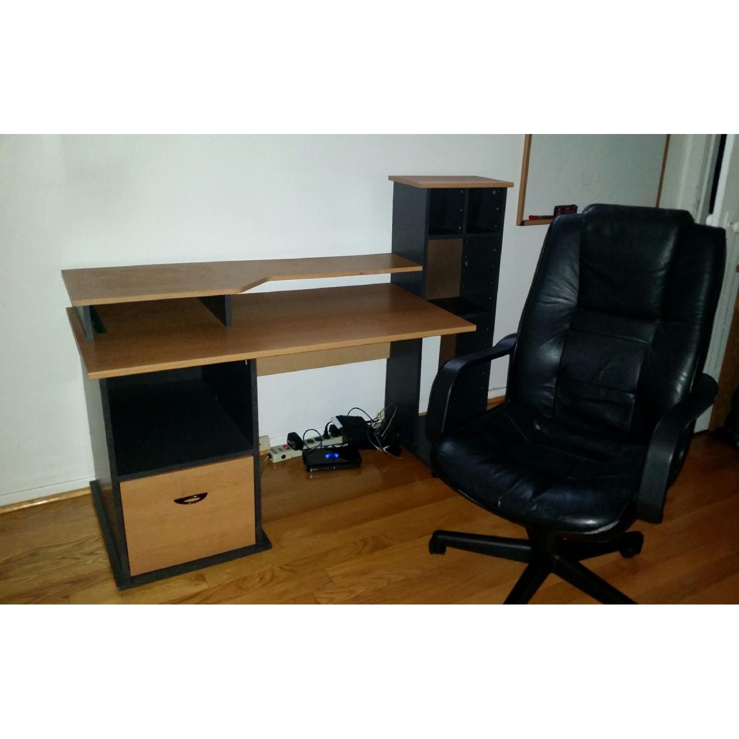 Computer Desk w/ Chair - image-2