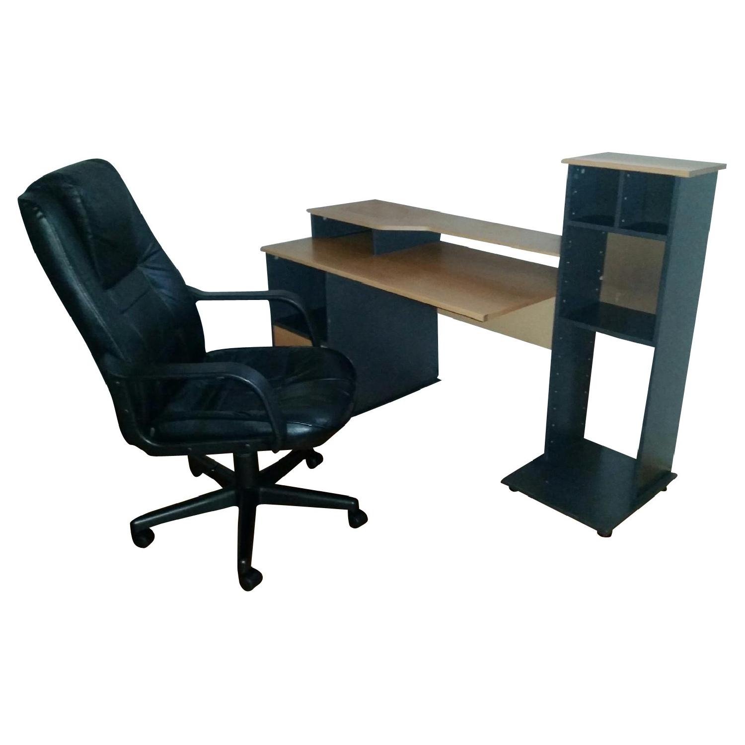 Computer Desk w/ Chair - image-0