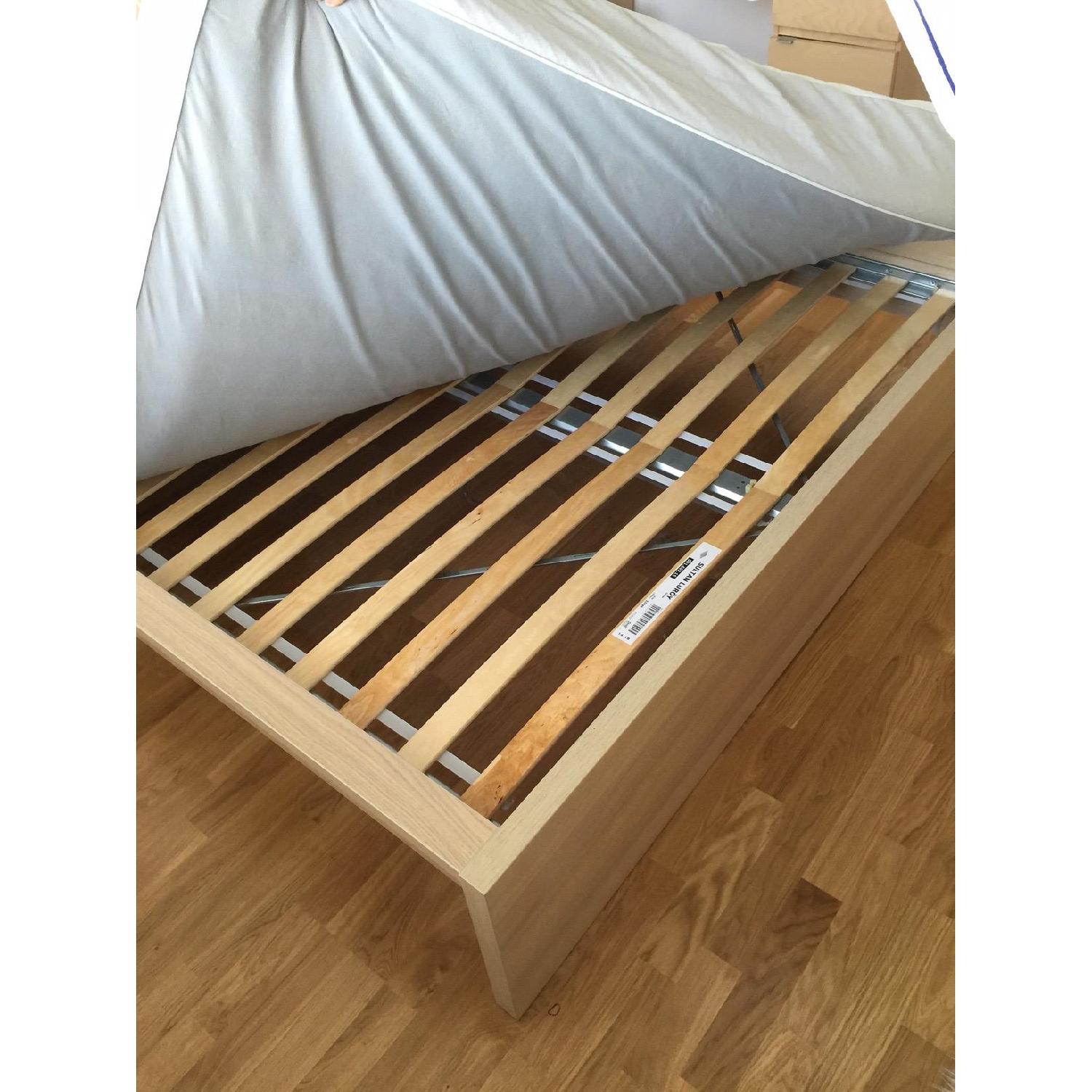 Ikea Malm Queen Size Bed Frame AptDeco