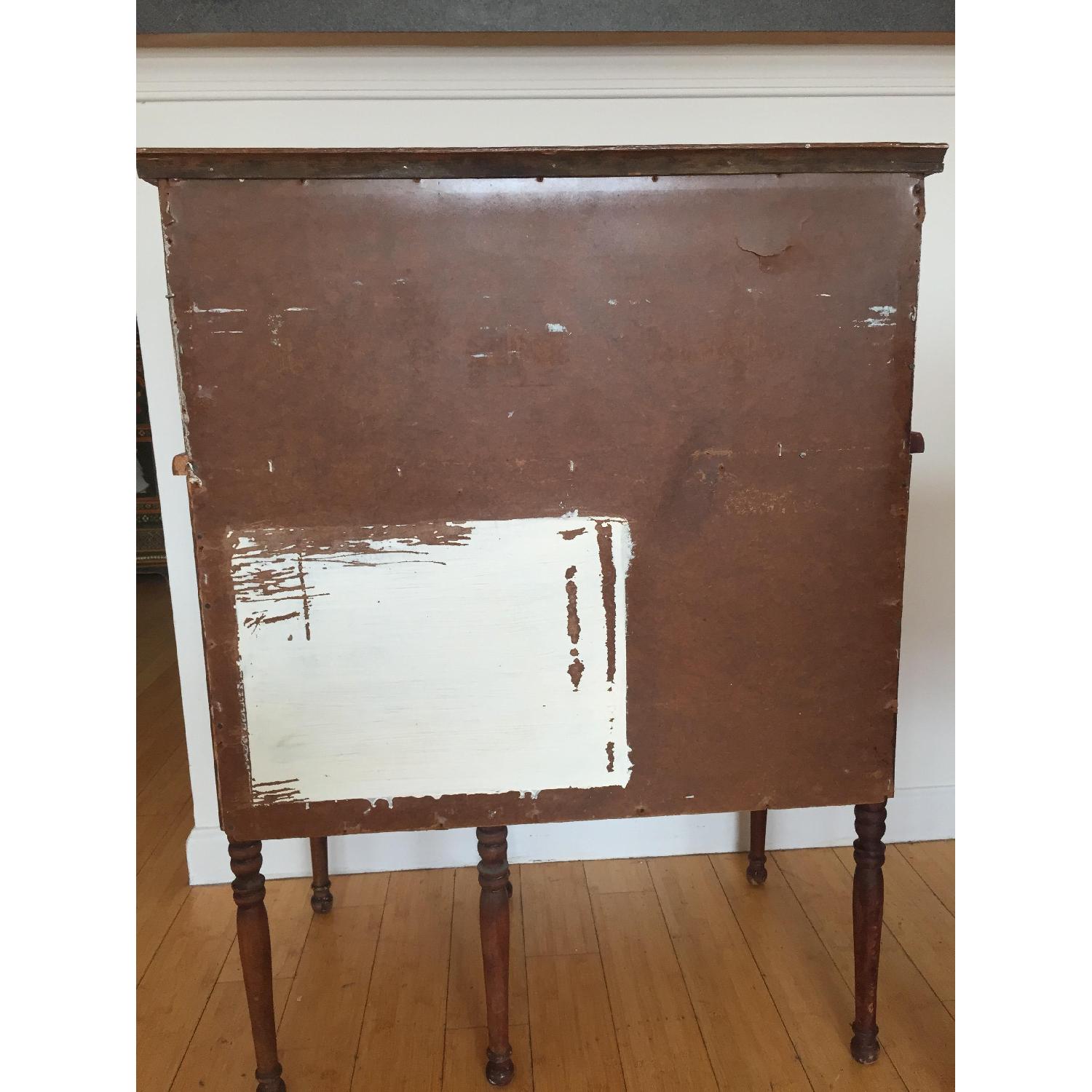 Vintage Roll Top Child's Secretary Desk - image-4