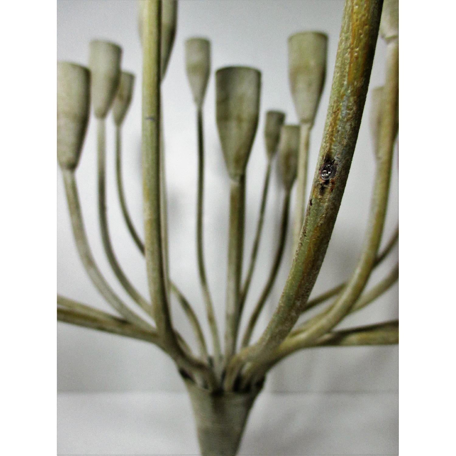 Anthropologie Cast Iron Candelabra - image-2