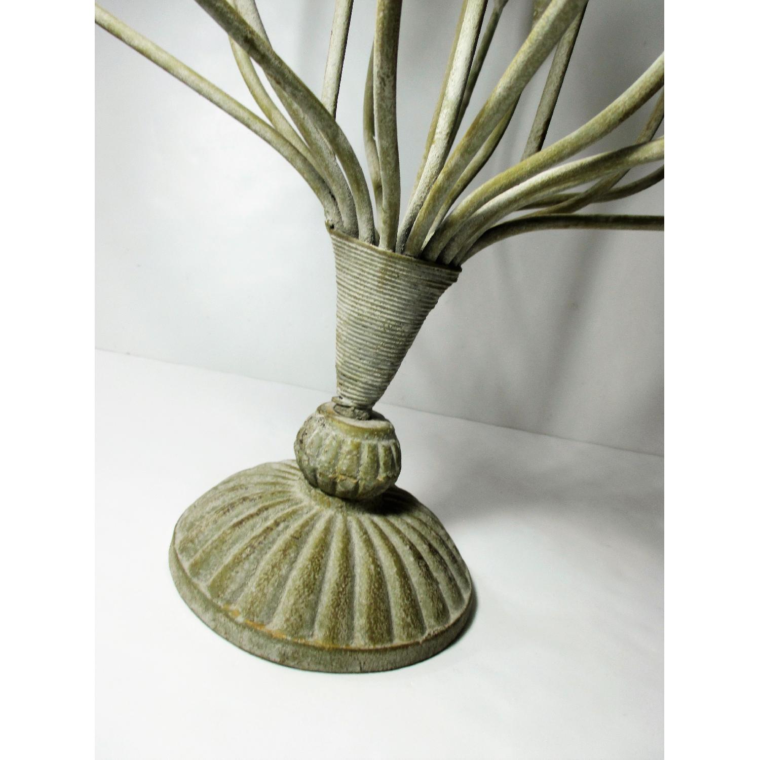 Anthropologie Cast Iron Candelabra - image-3