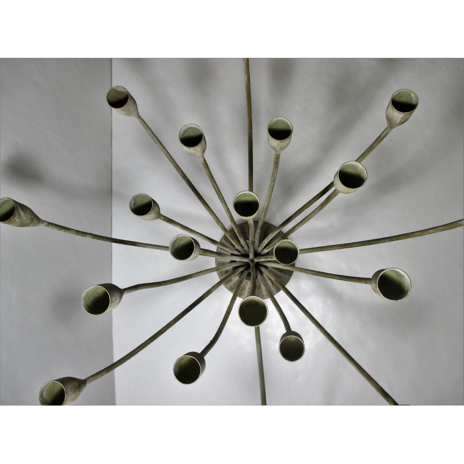 Anthropologie Cast Iron Candelabra - image-4